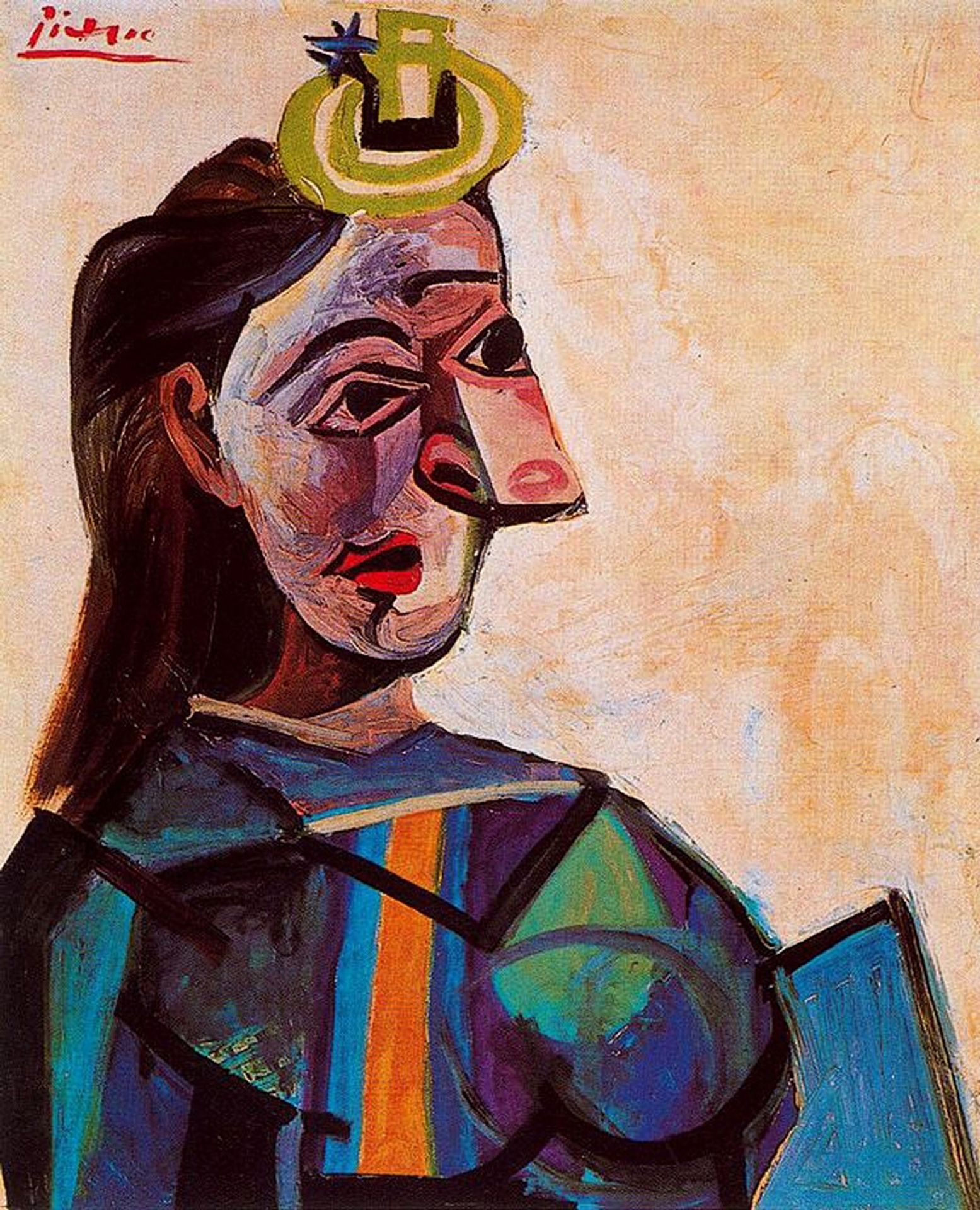 Bust of a woman by Pablo Picasso