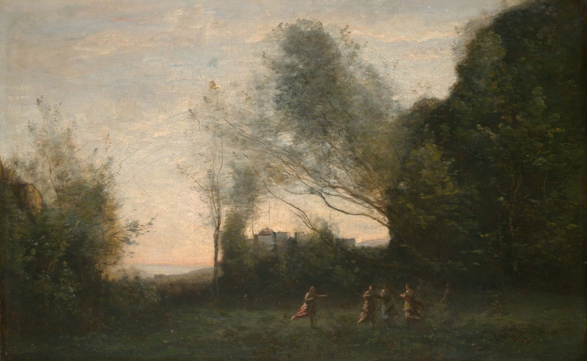 The Dance of the Nymphs by Camille Corot