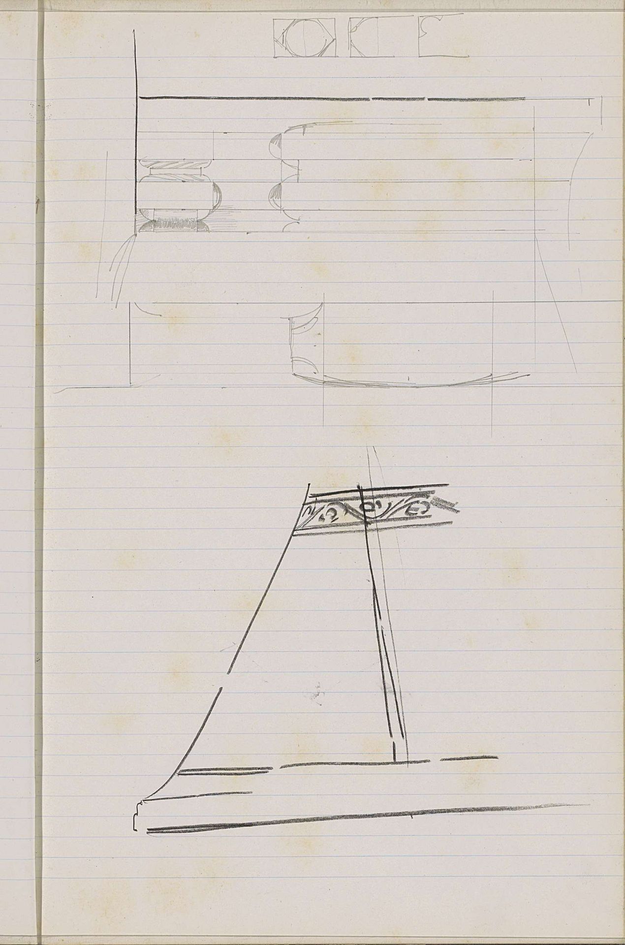 Studies by Gerrit Willem Dijsselhof