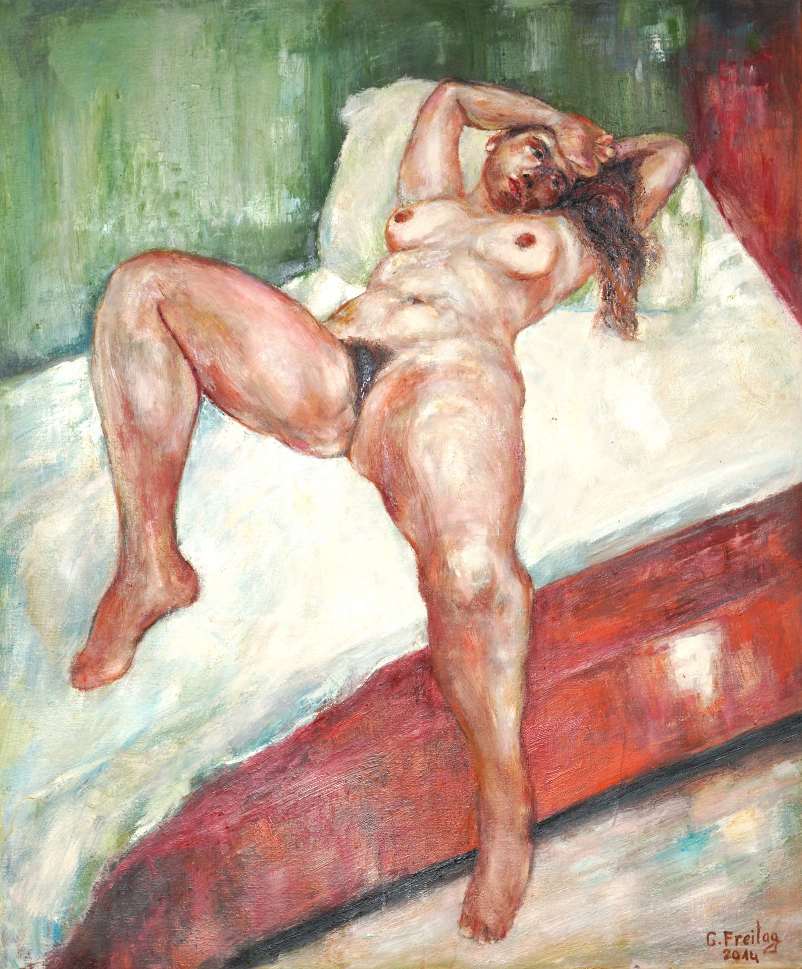 The red bed by Gazmend Freitag