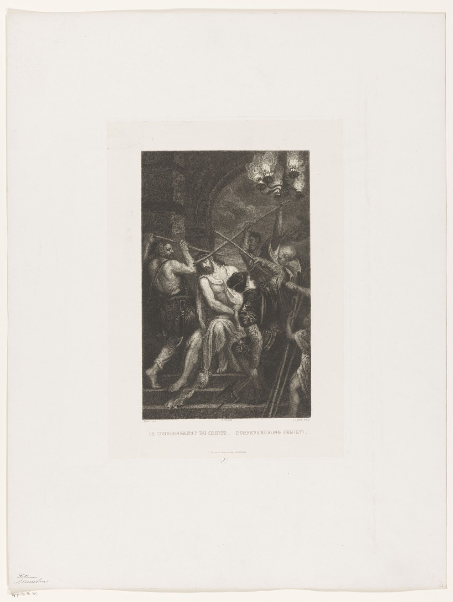 Doornenkroning by Johann Leonhard Raab