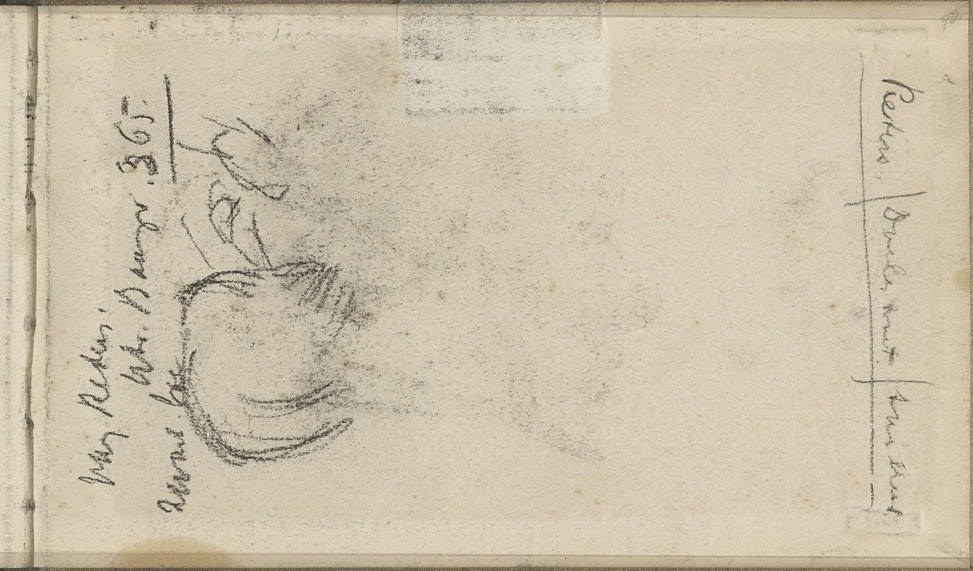 Figuur met uitgestoken handen by George Hendrik Breitner