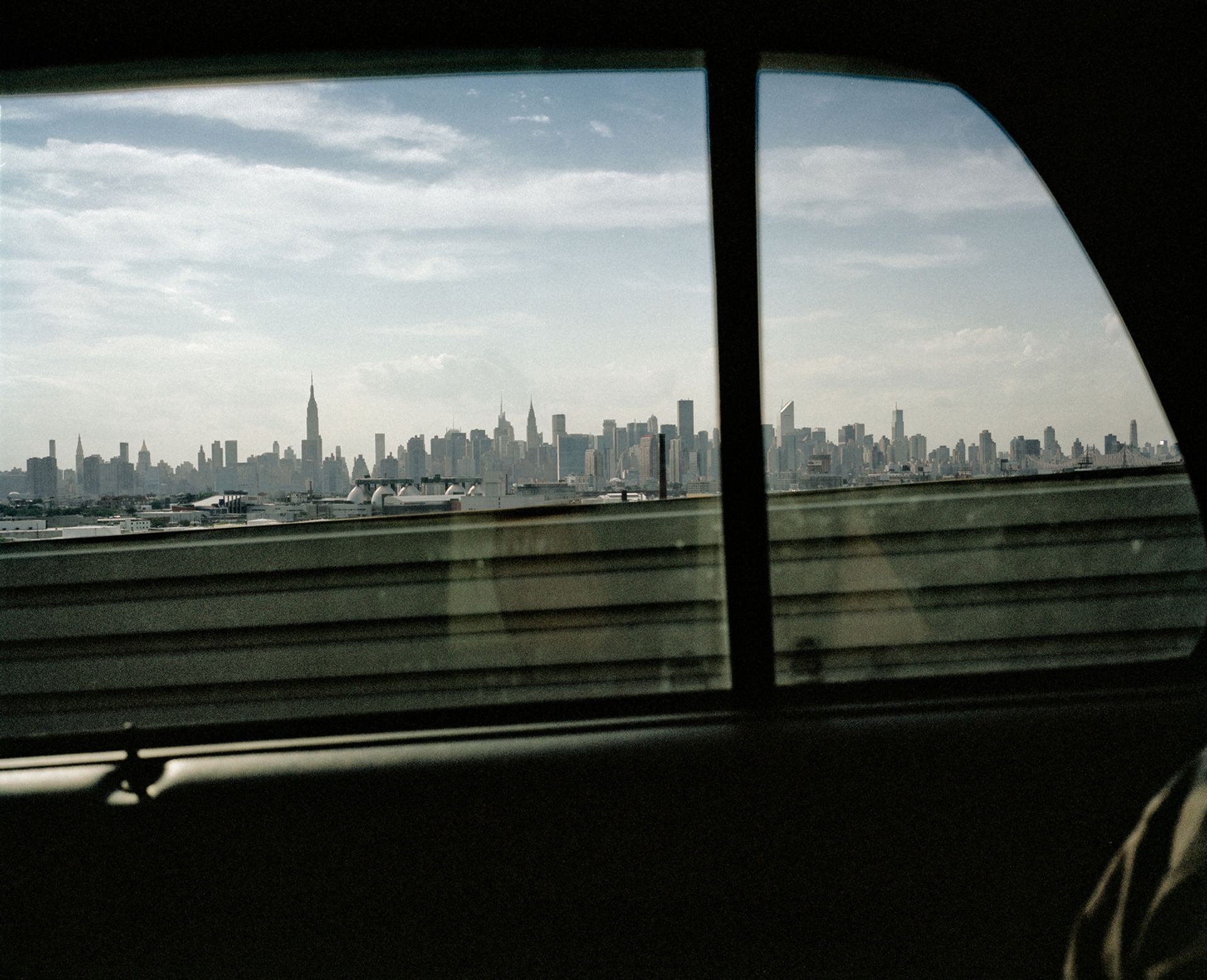 Manhattan Car Window by Elina Brotherus