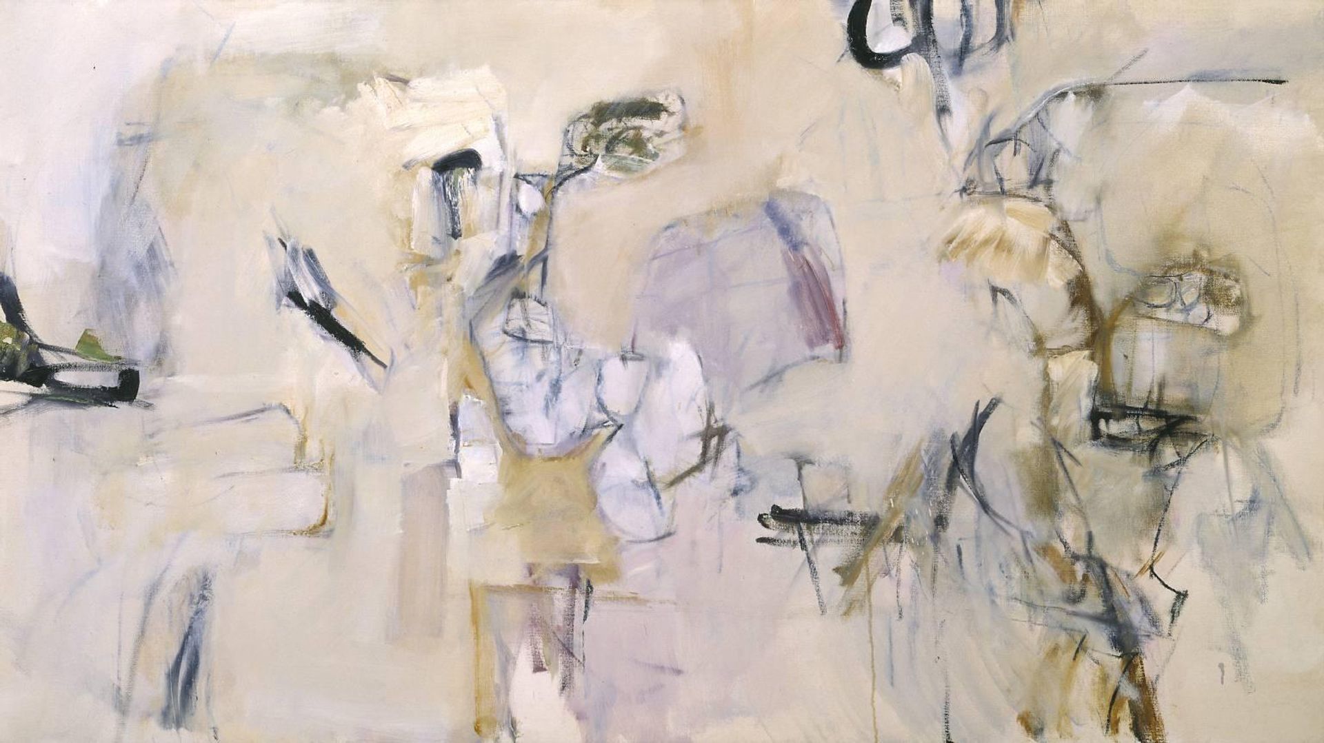 Figuration on White by  Robert Medley