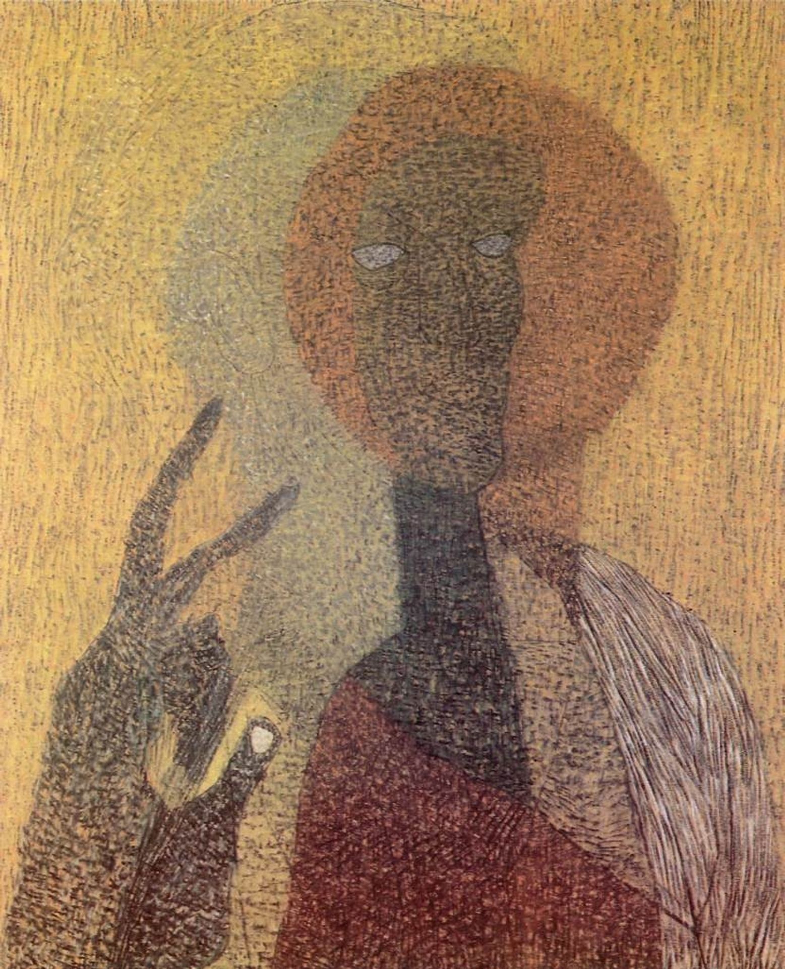 Self-portrait by Vajda Lajos
