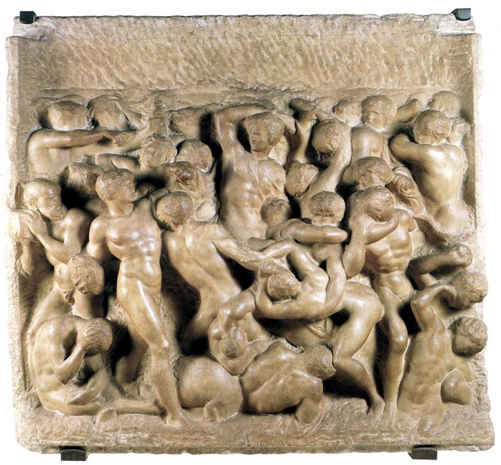 Battle of the Lapiths and Centaurs by Michelangelo