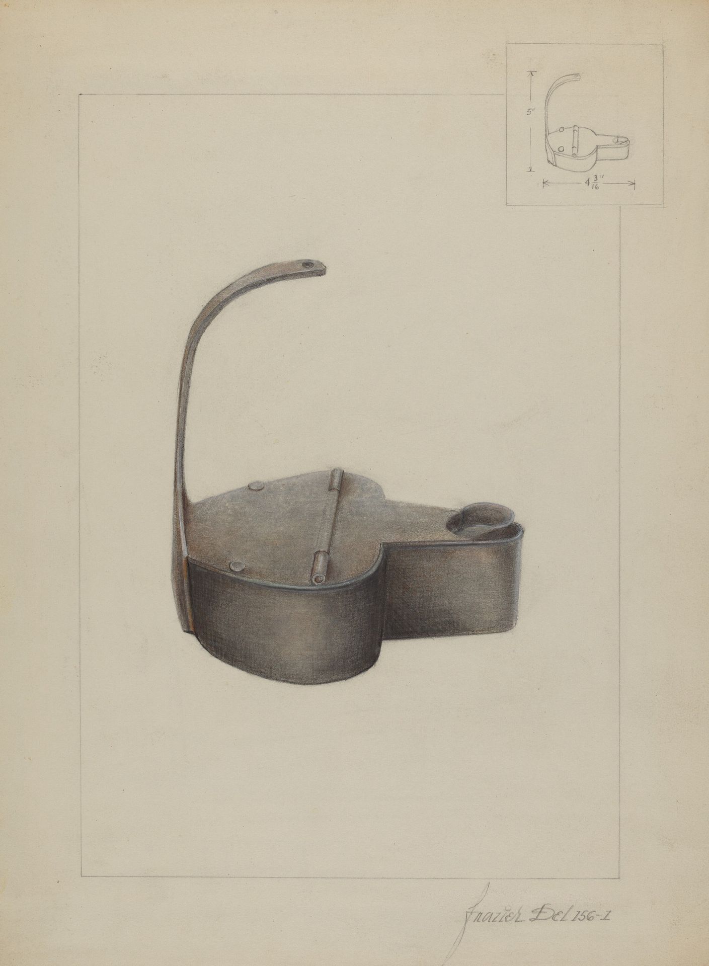 Betty Lamp by Cornelius Frazier