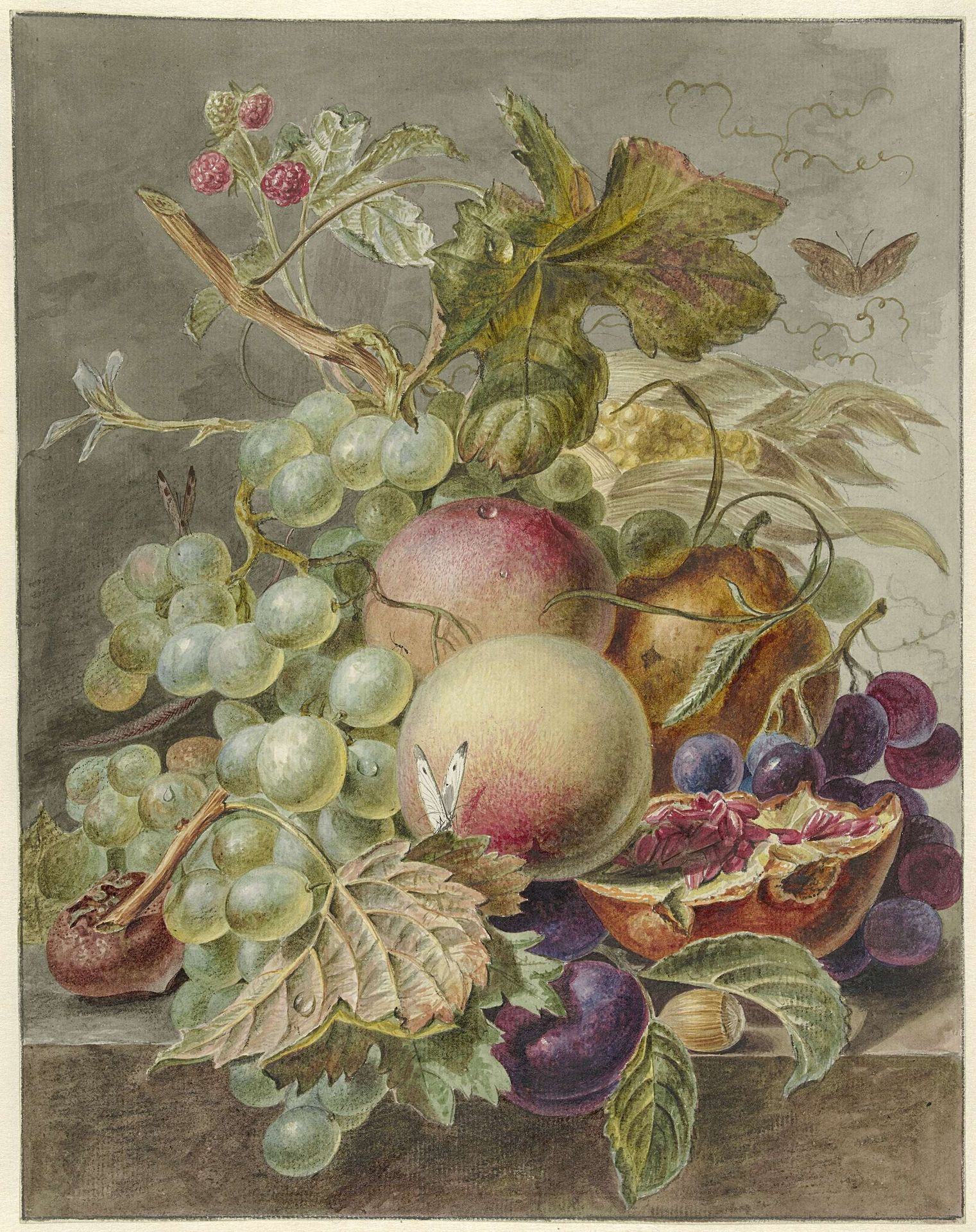 Stilleven met vruchten by Jan Evert (I) Morel