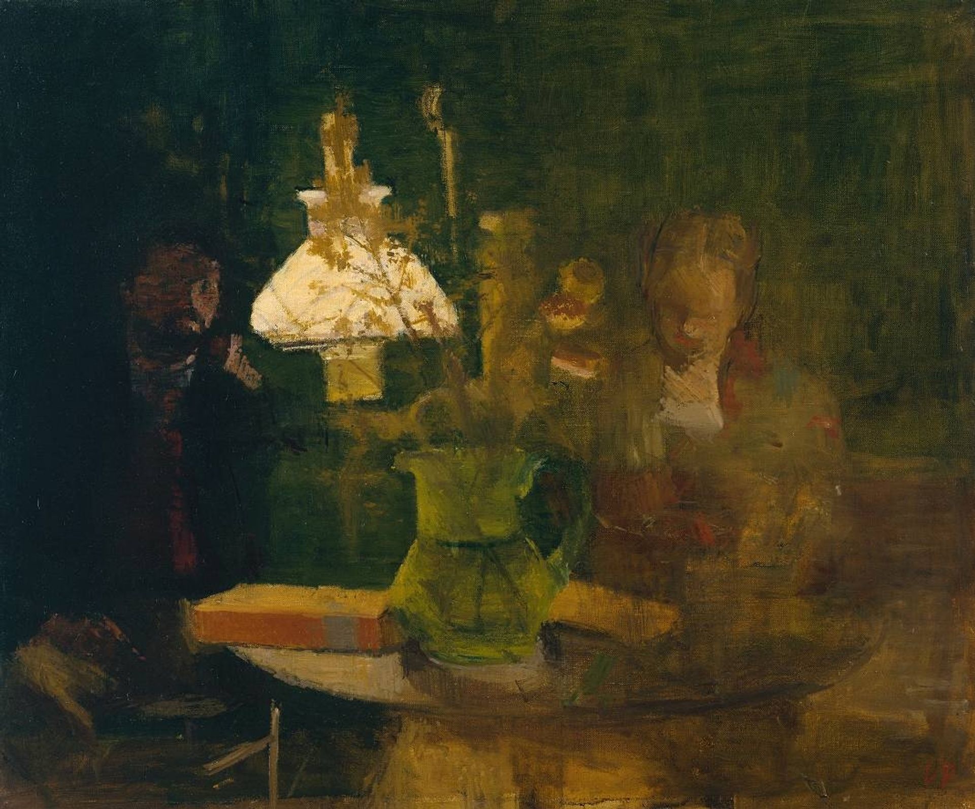 Lamplight by Victor Pasmore