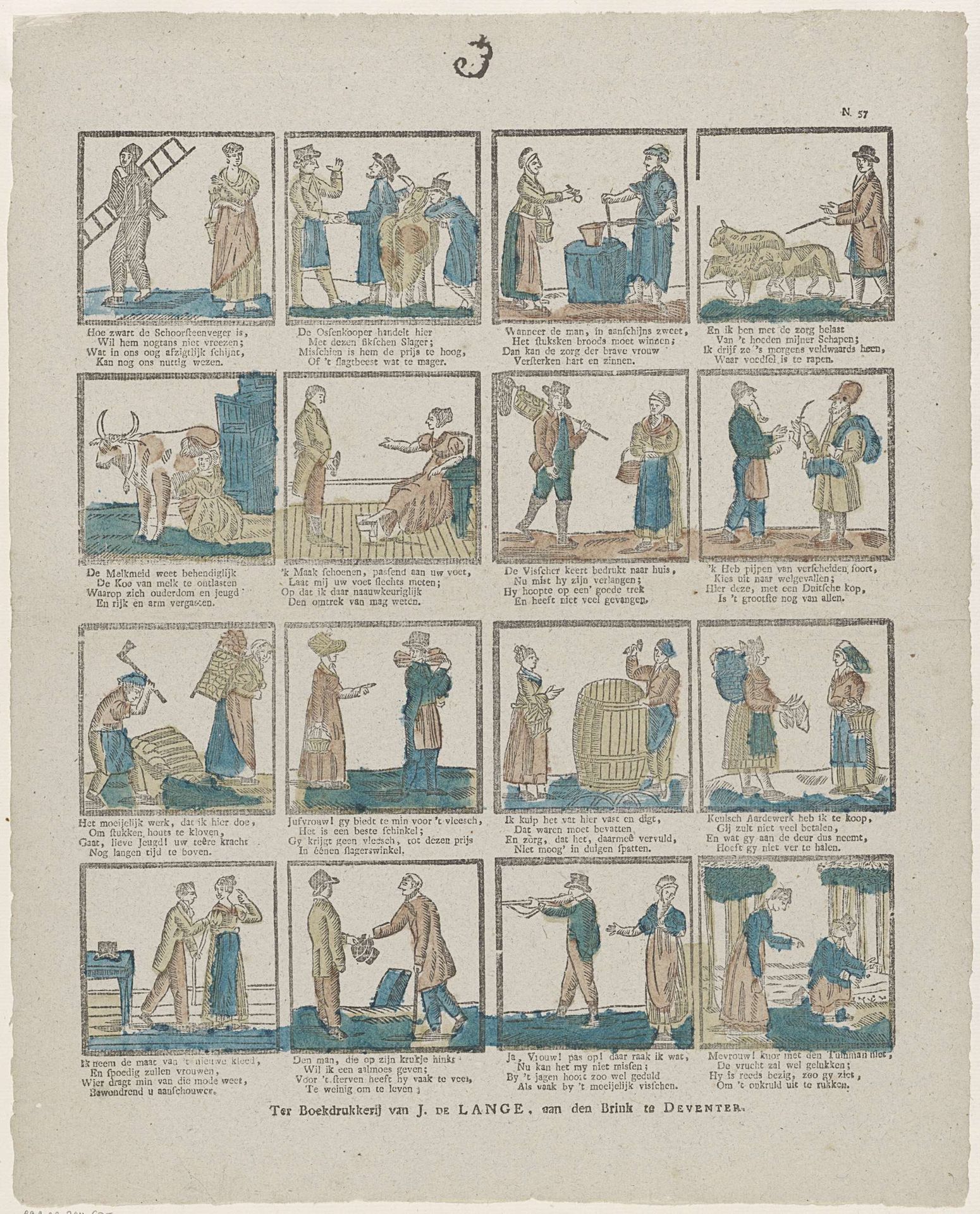 Ambachten en beroepen by I.I. de Lanier