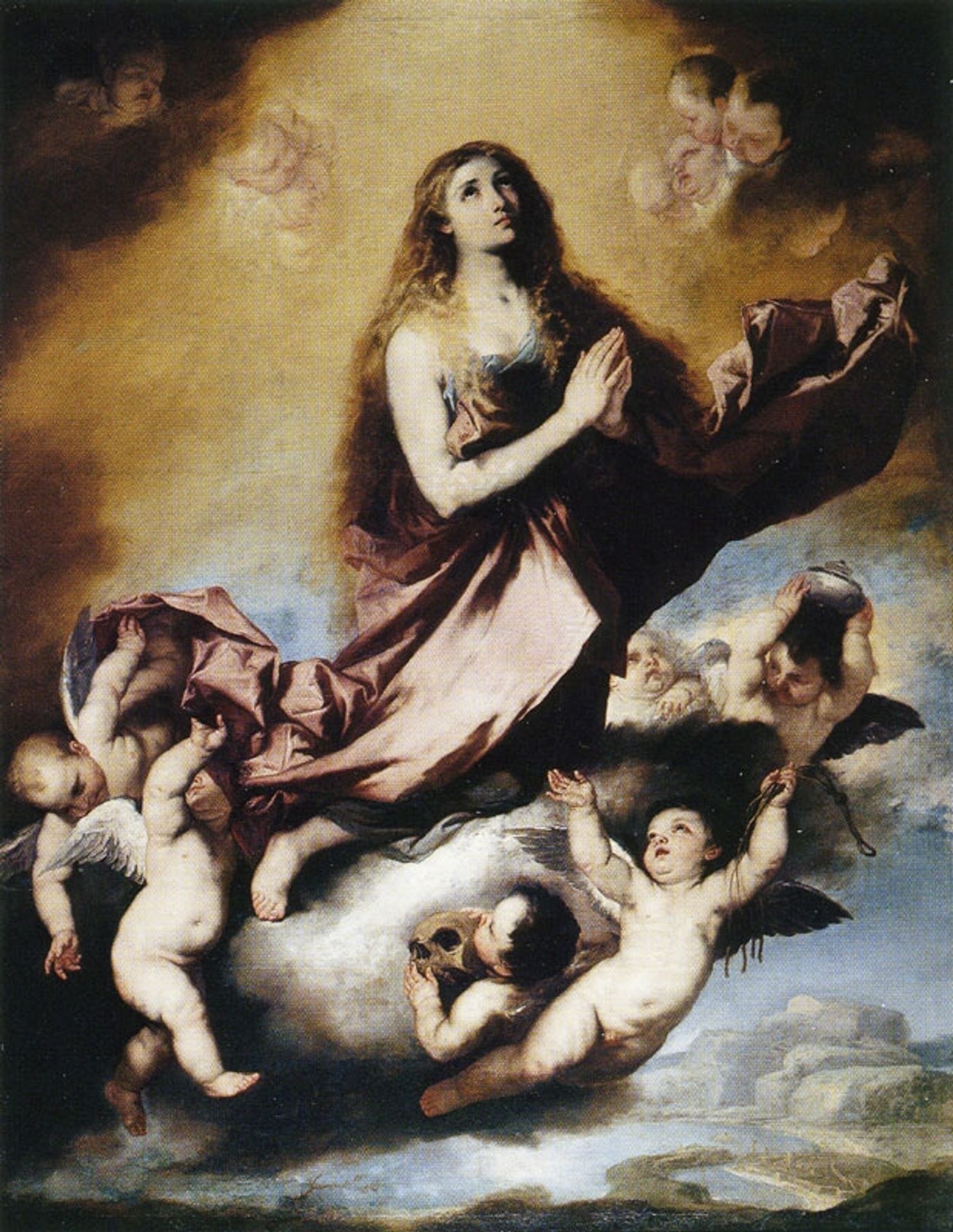 The Ecstasy of Saint Mary Magdalen by Luca Giordano