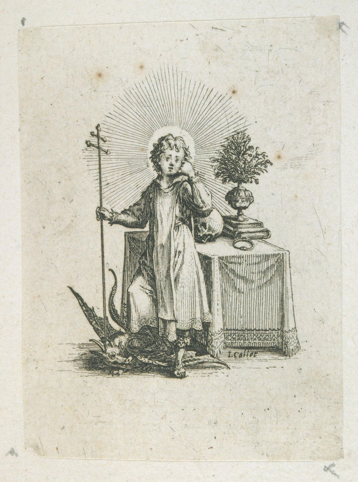 Infant Christ by Jacques Callot