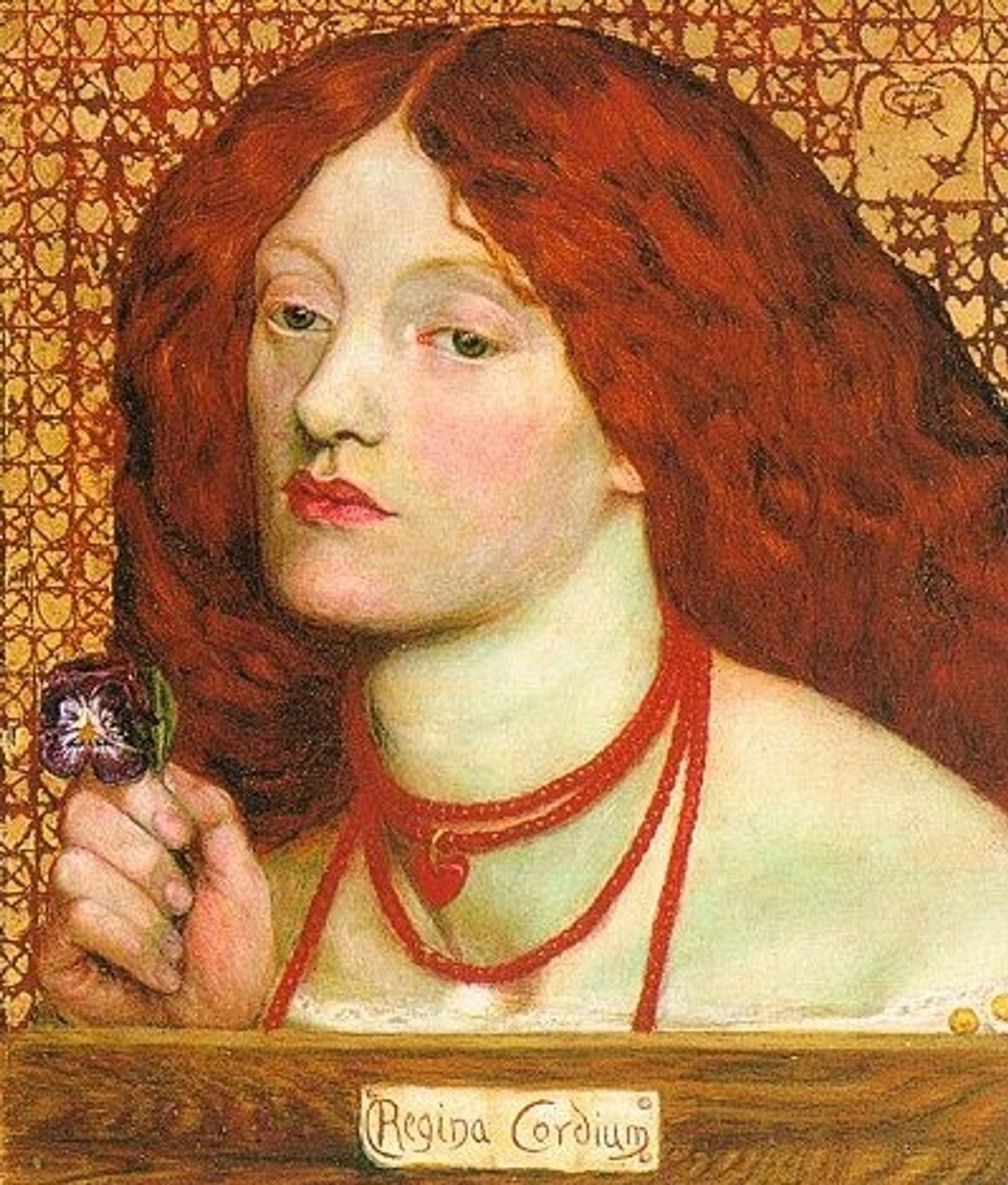Regina Cordium by Dante Gabriel Rossetti