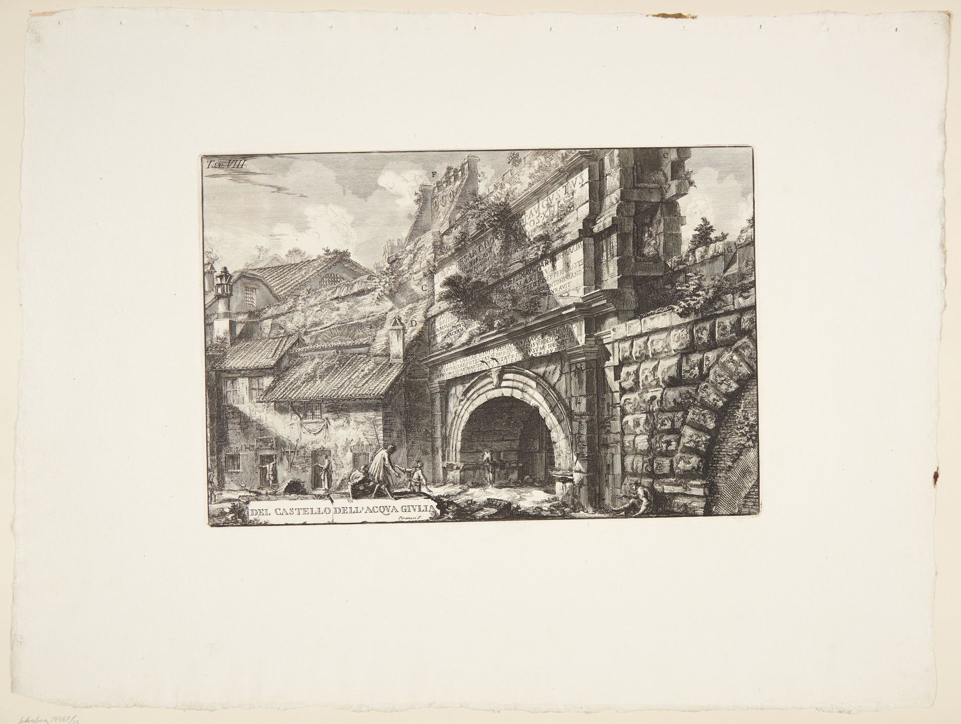 Porta S. Lorenza by Giovanni Battista Piranesi