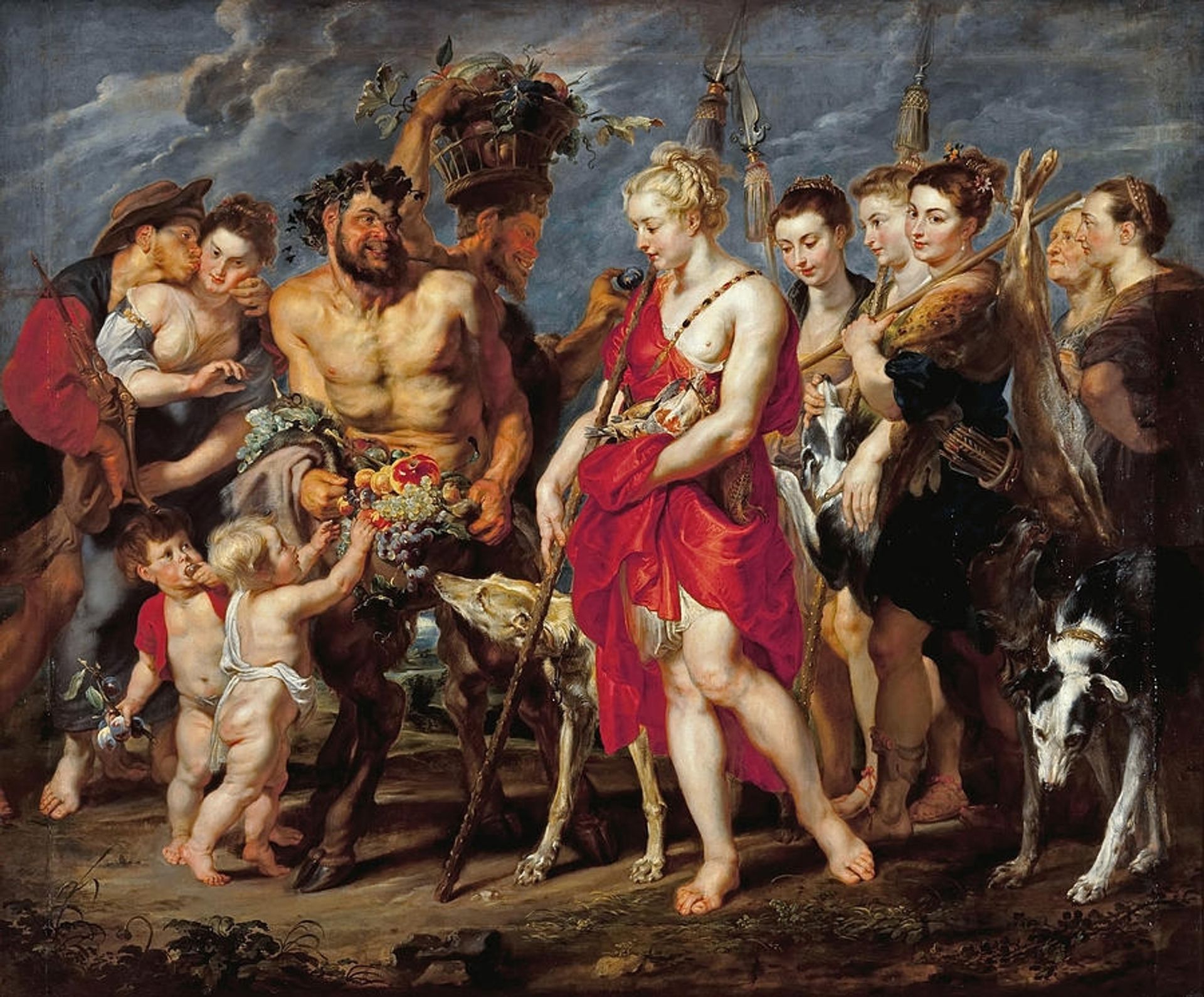 Diana Returning from Hunt by Peter Paul Rubens