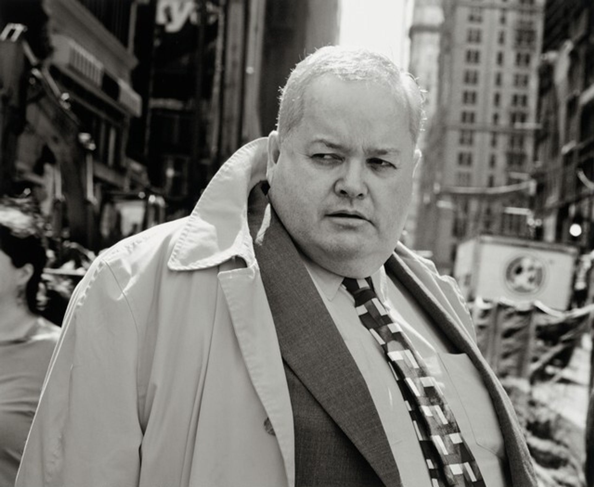 New York, 2007, at Broadway and Fulton Street by Leo Rubinfien