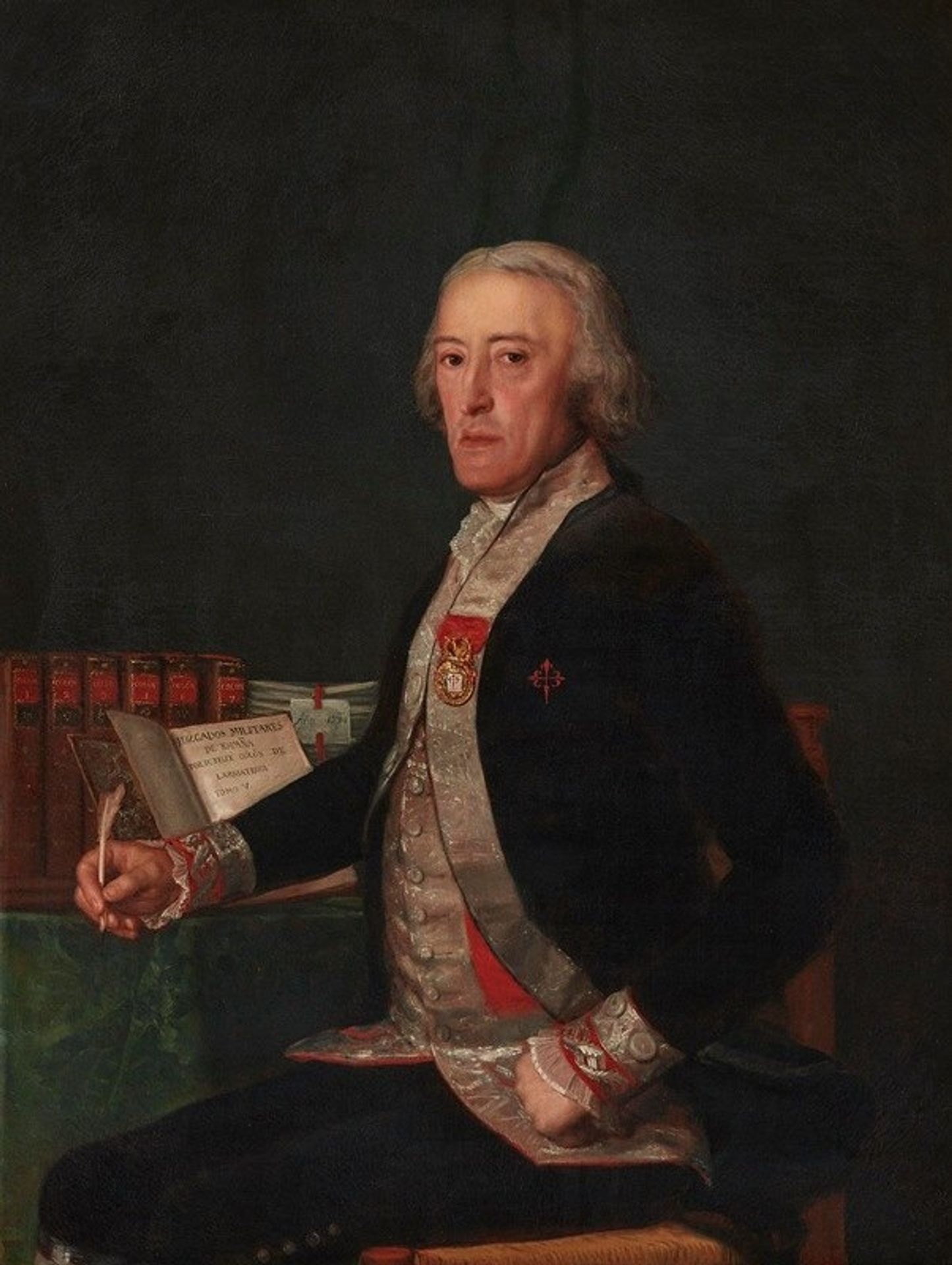 Portrait of Félix Colón de Larriátegui by Francisco de Goya