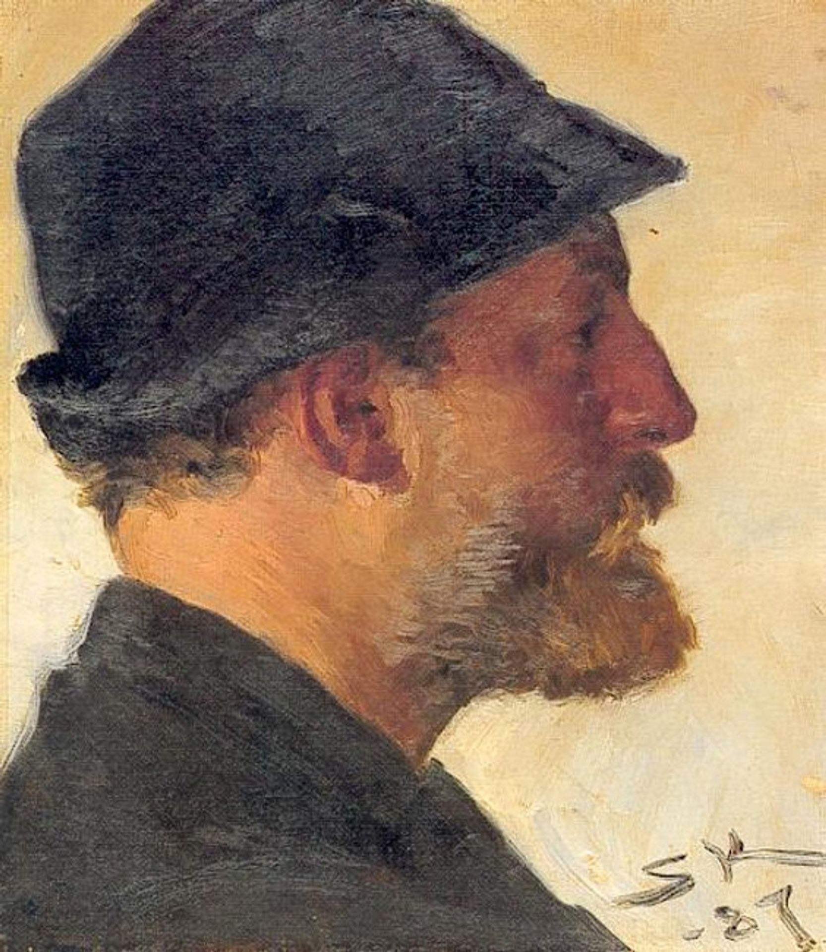 Viggo Johansen by Peder Severin Krøyer