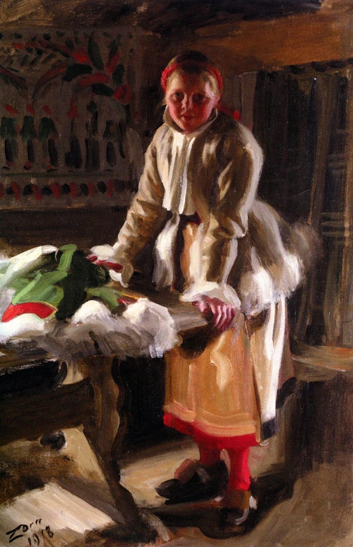 A Girl from Mora by Anders Zorn