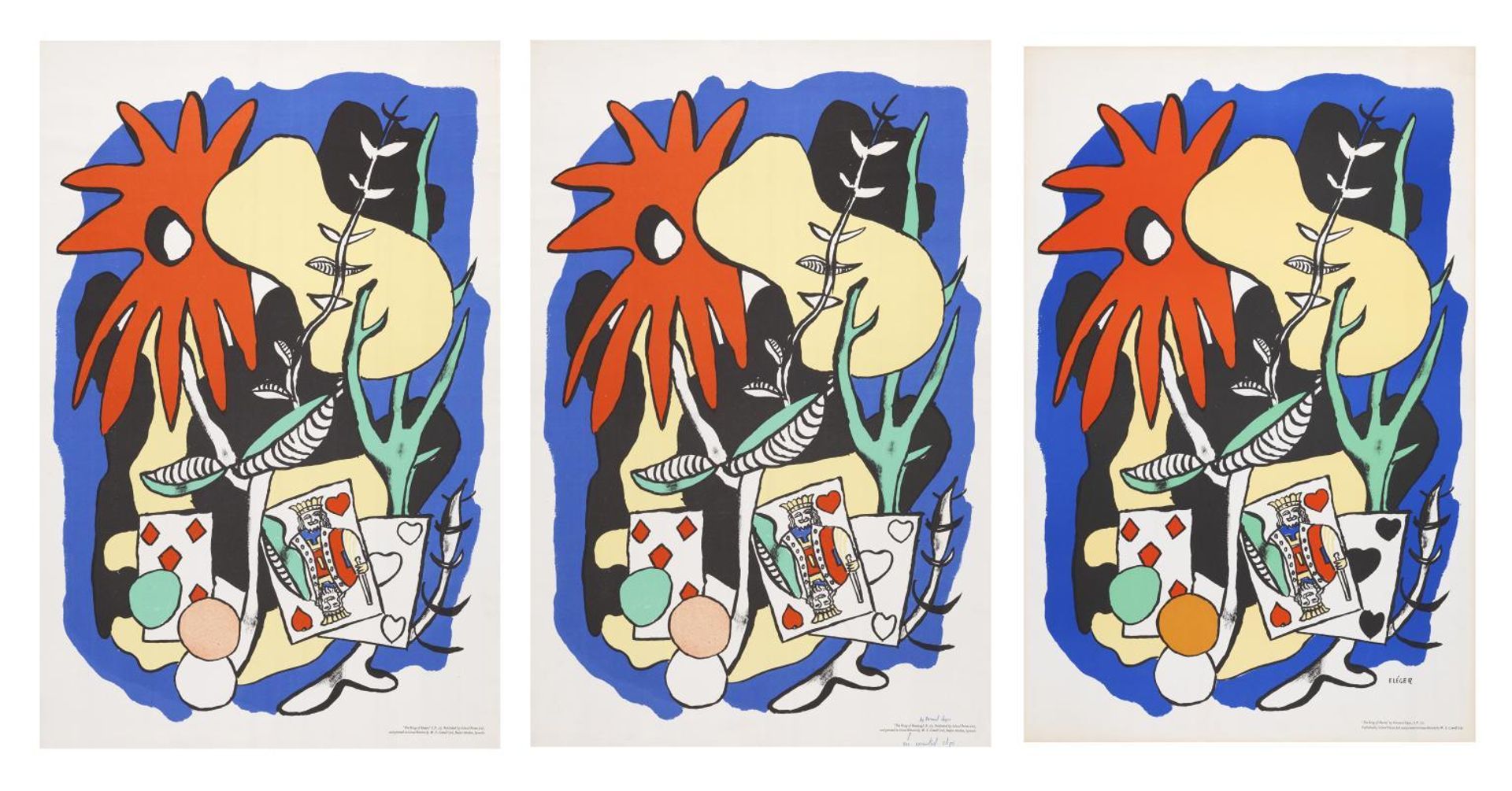 The King of Hearts by Fernand Léger
