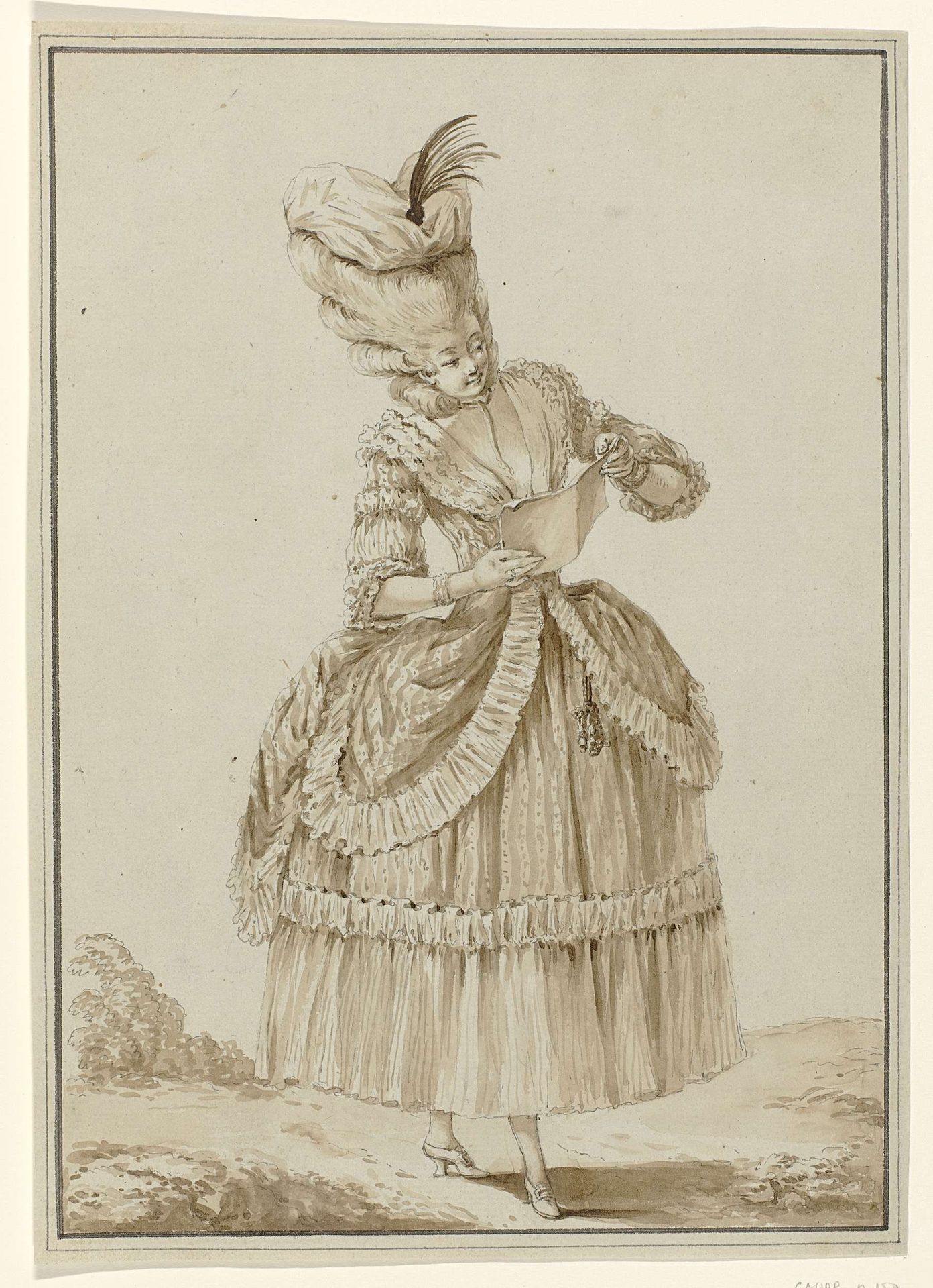 Gallerie des Modes by Pierre Thomas Le Clerc