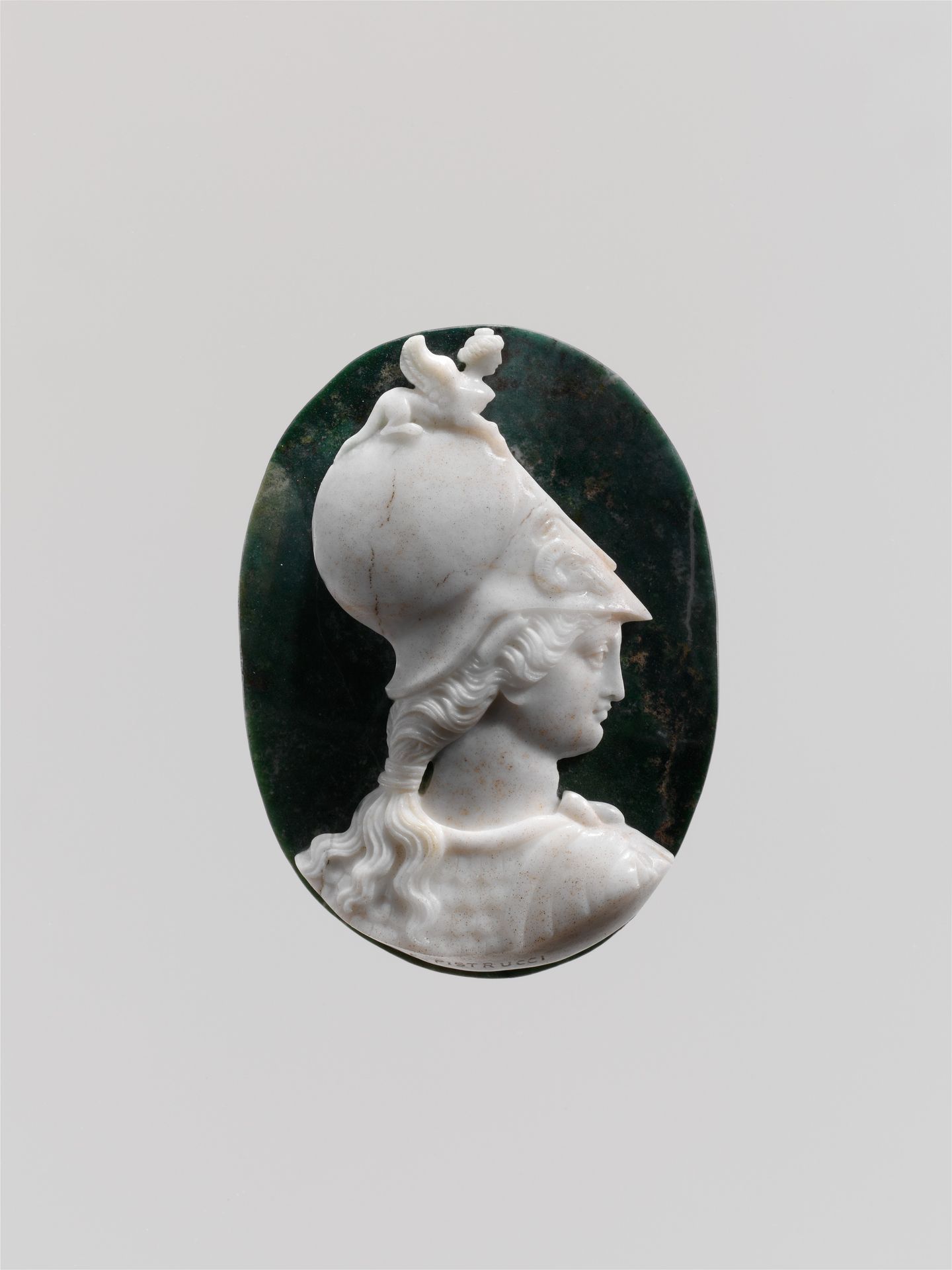 Bust of Minerva by Elena Pistrucci