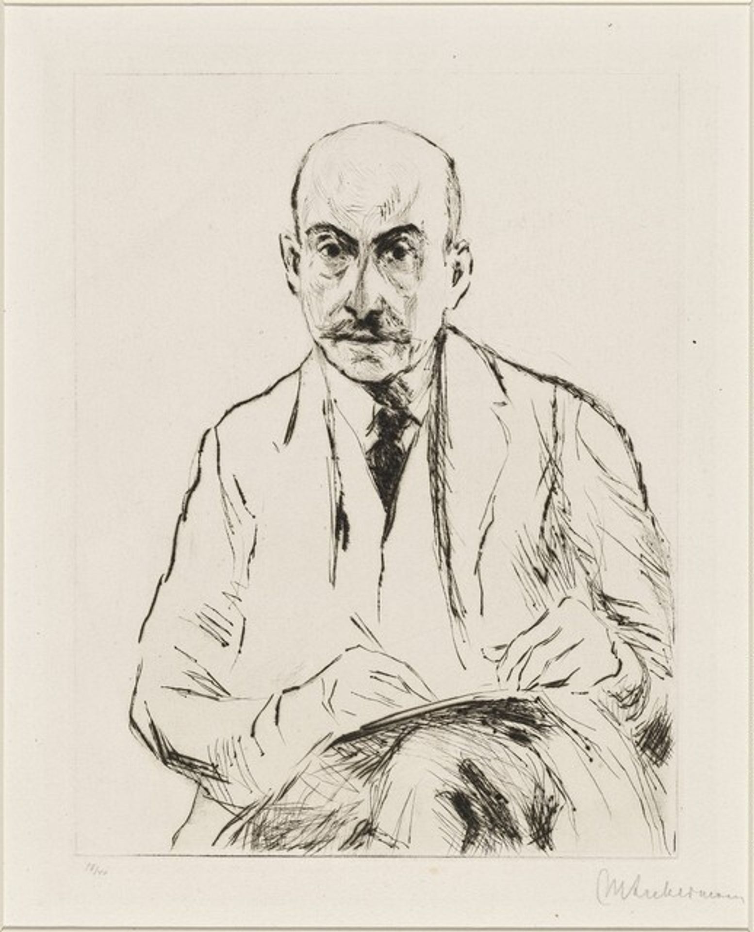 Self-Portrait by Max Liebermann