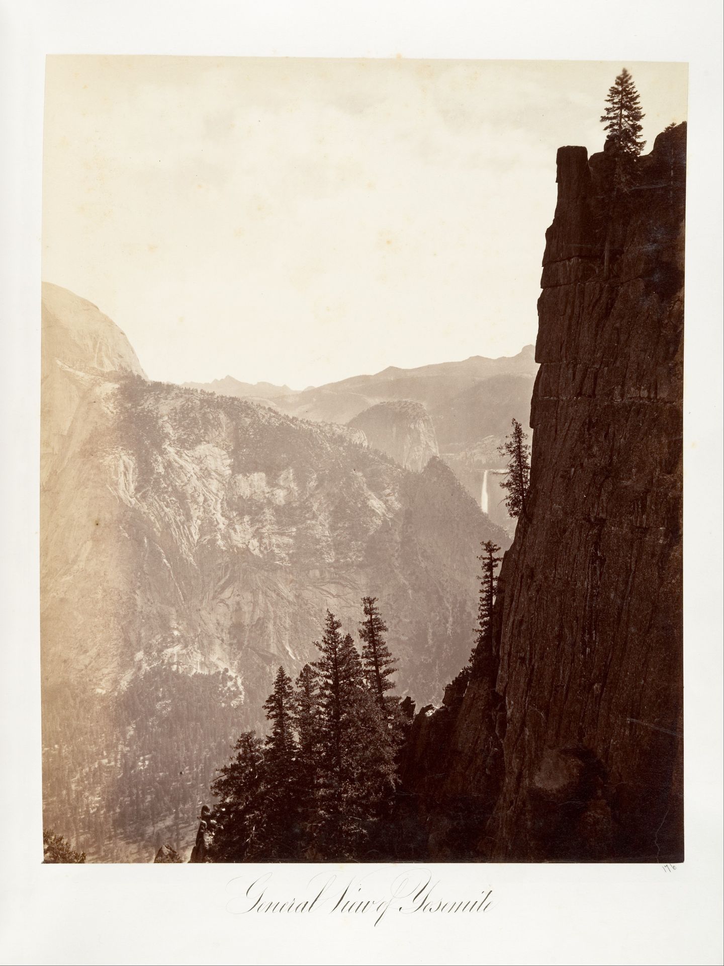 General View of Yosemite by Carleton E. Watkins