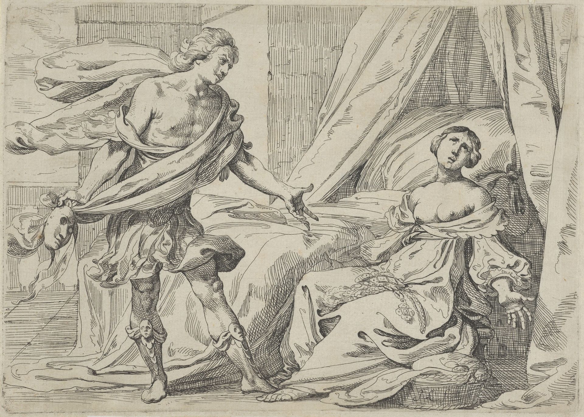 Cephalus and Procris by Johann Liss