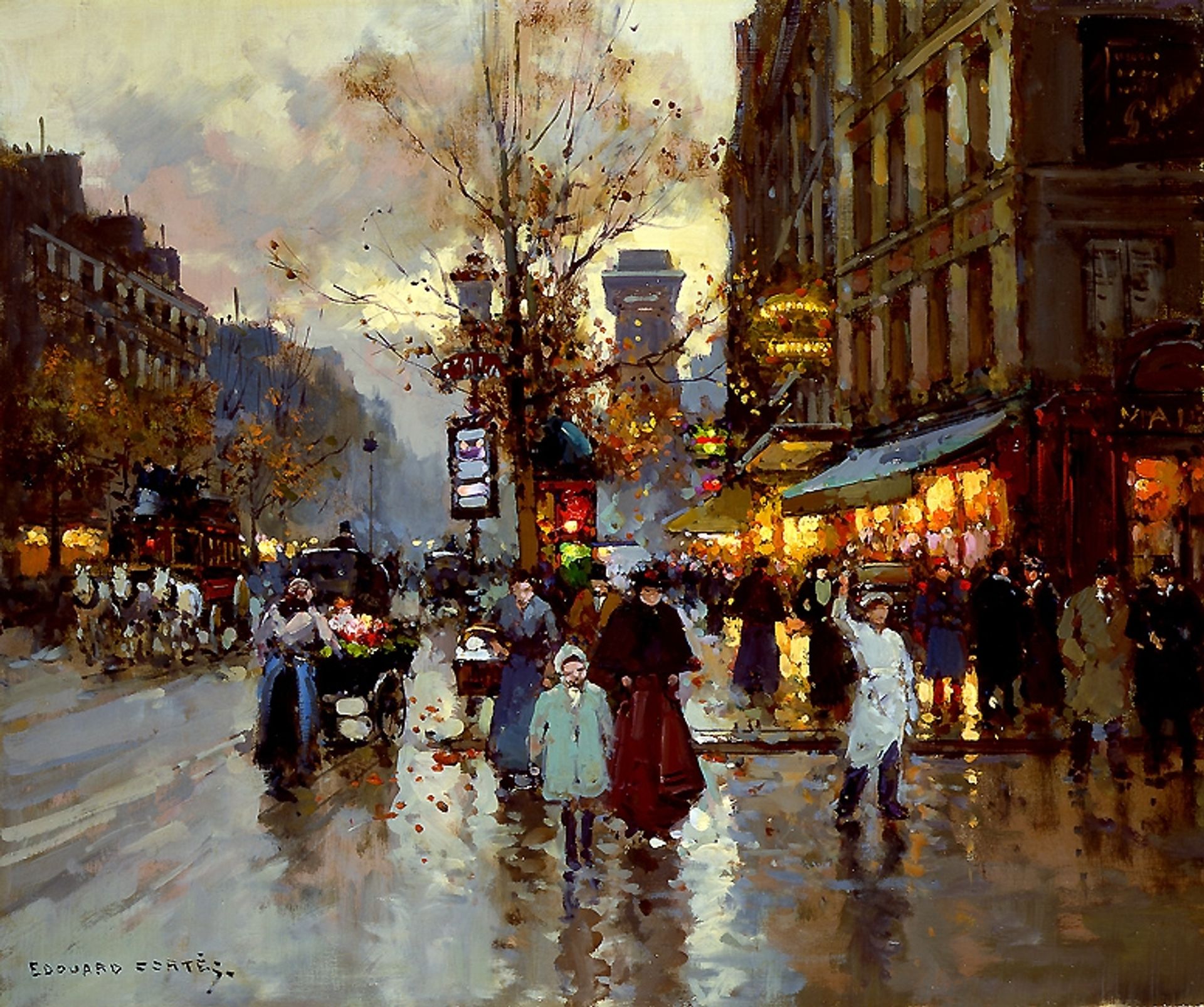St.Denis by Edouard Cortes