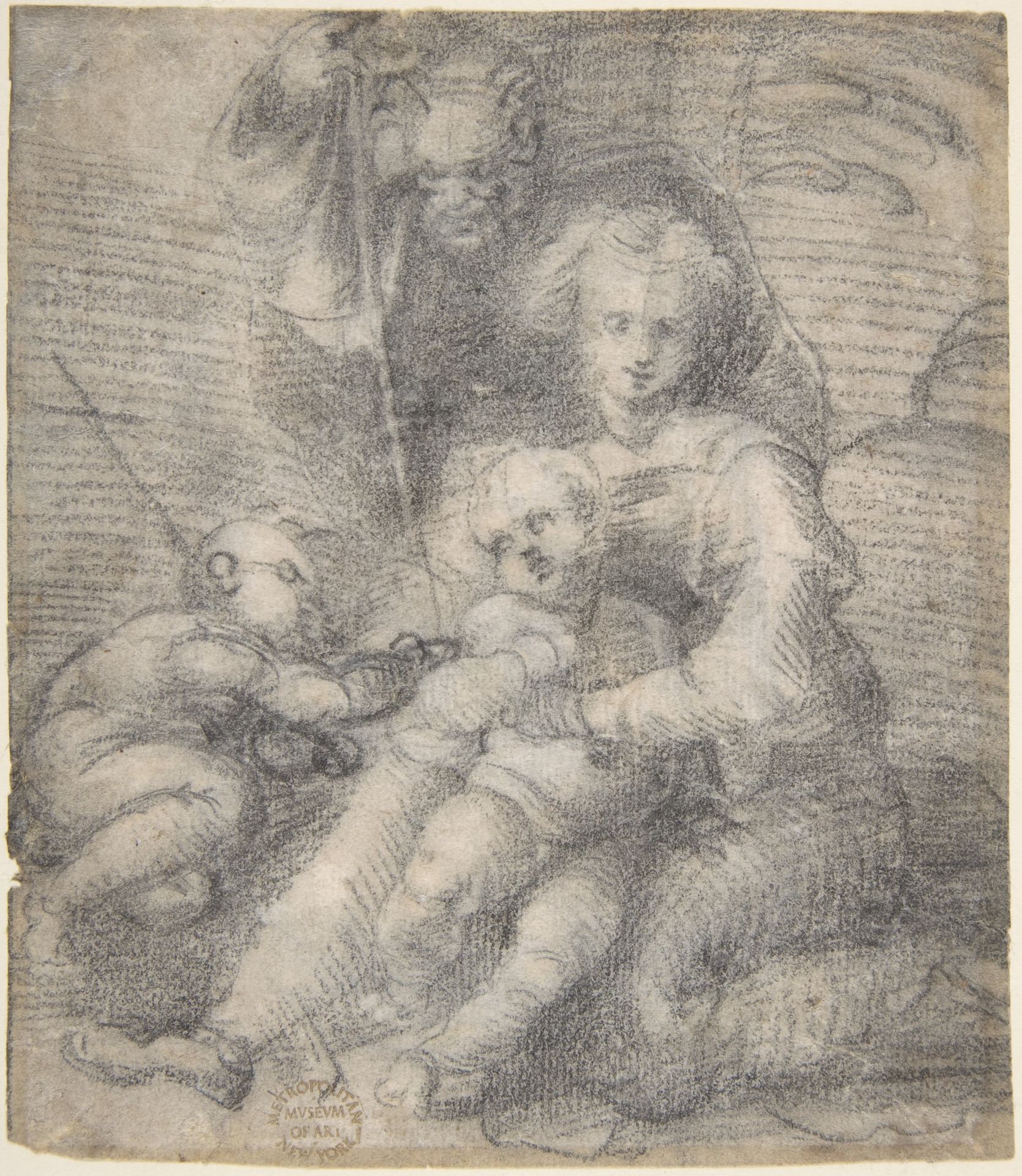 The Holy Family with Saint John the Baptist by Fra Bartolomeo