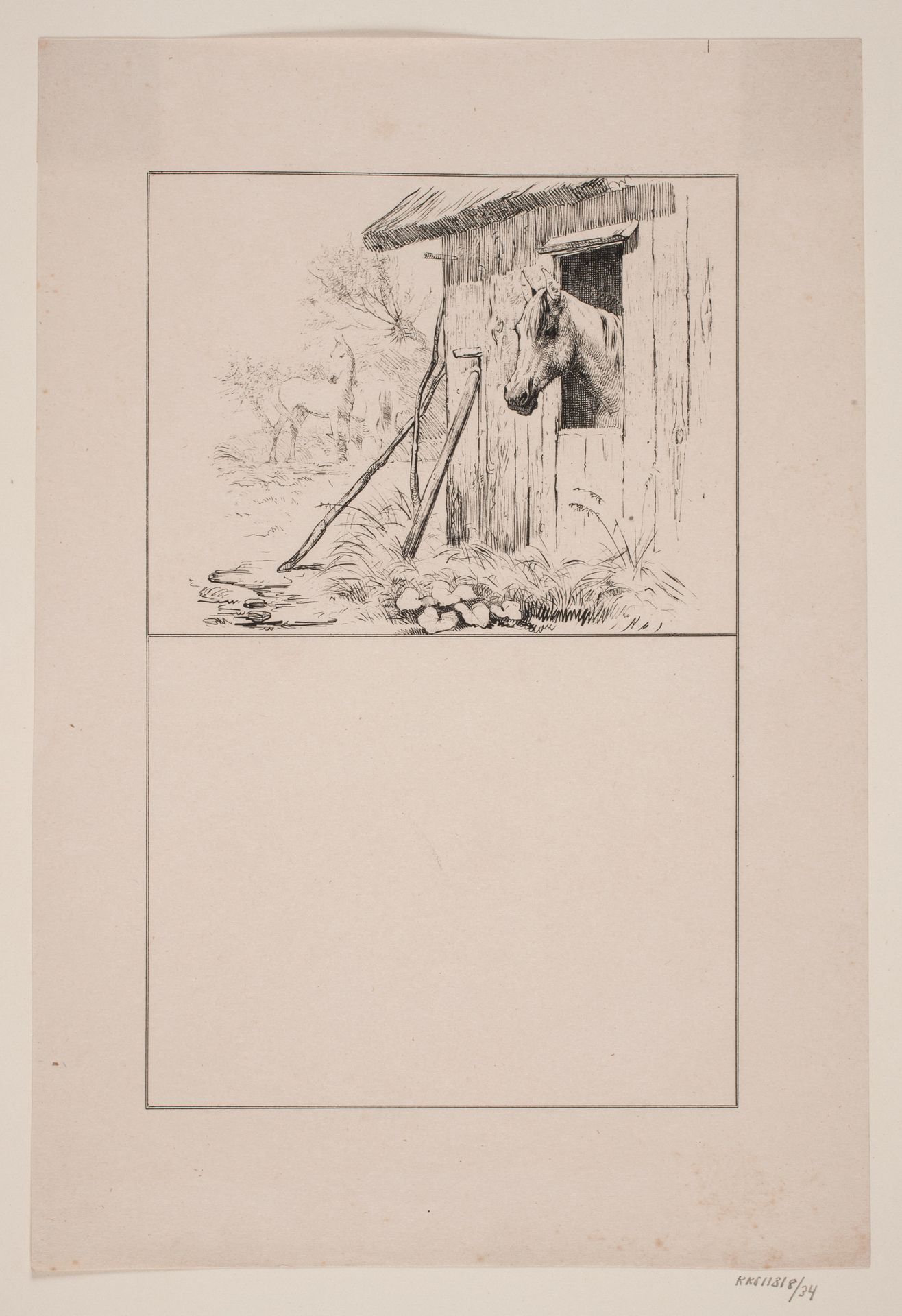 Møllehesten by Adolph Kittendorff