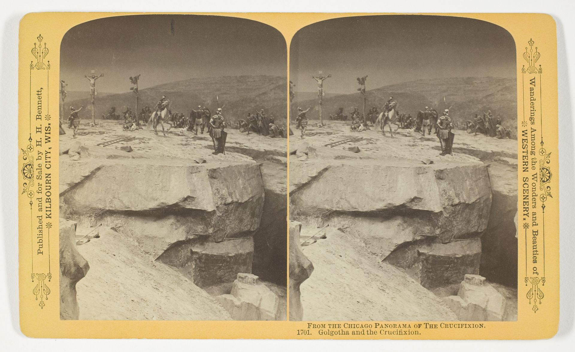 Golgotha and the Crucifixion by Henry Hamilton Bennett