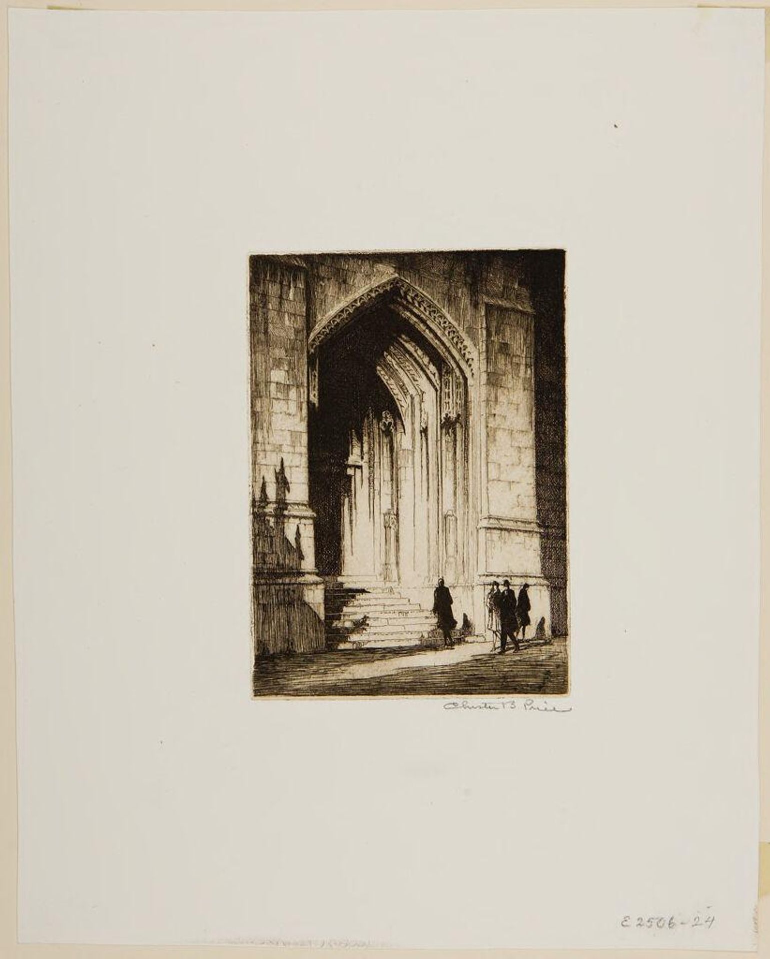 The Chantry Door, St. Thomas, New York by Chester Price