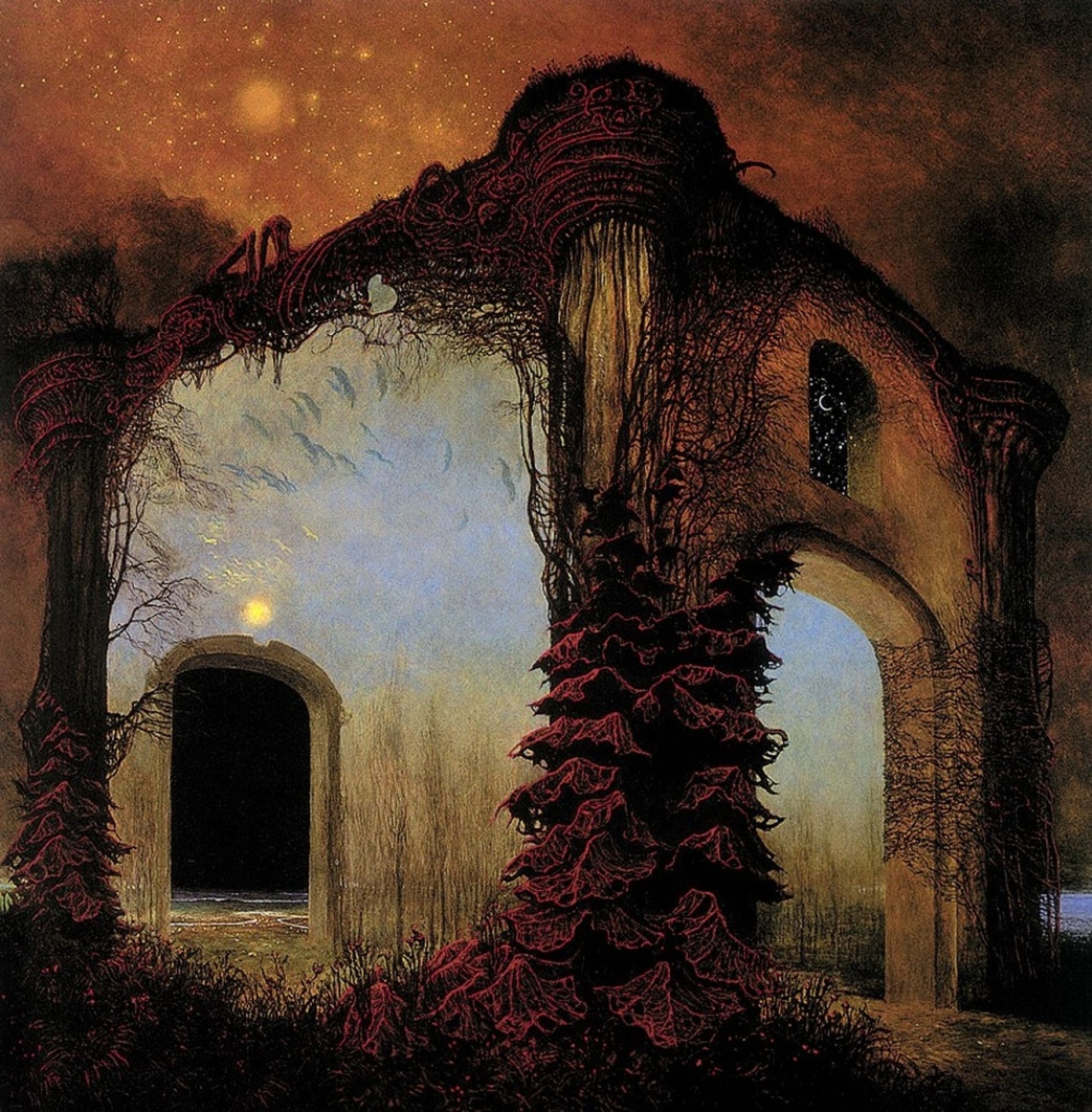 Untitled by Zdzislaw Beksinski