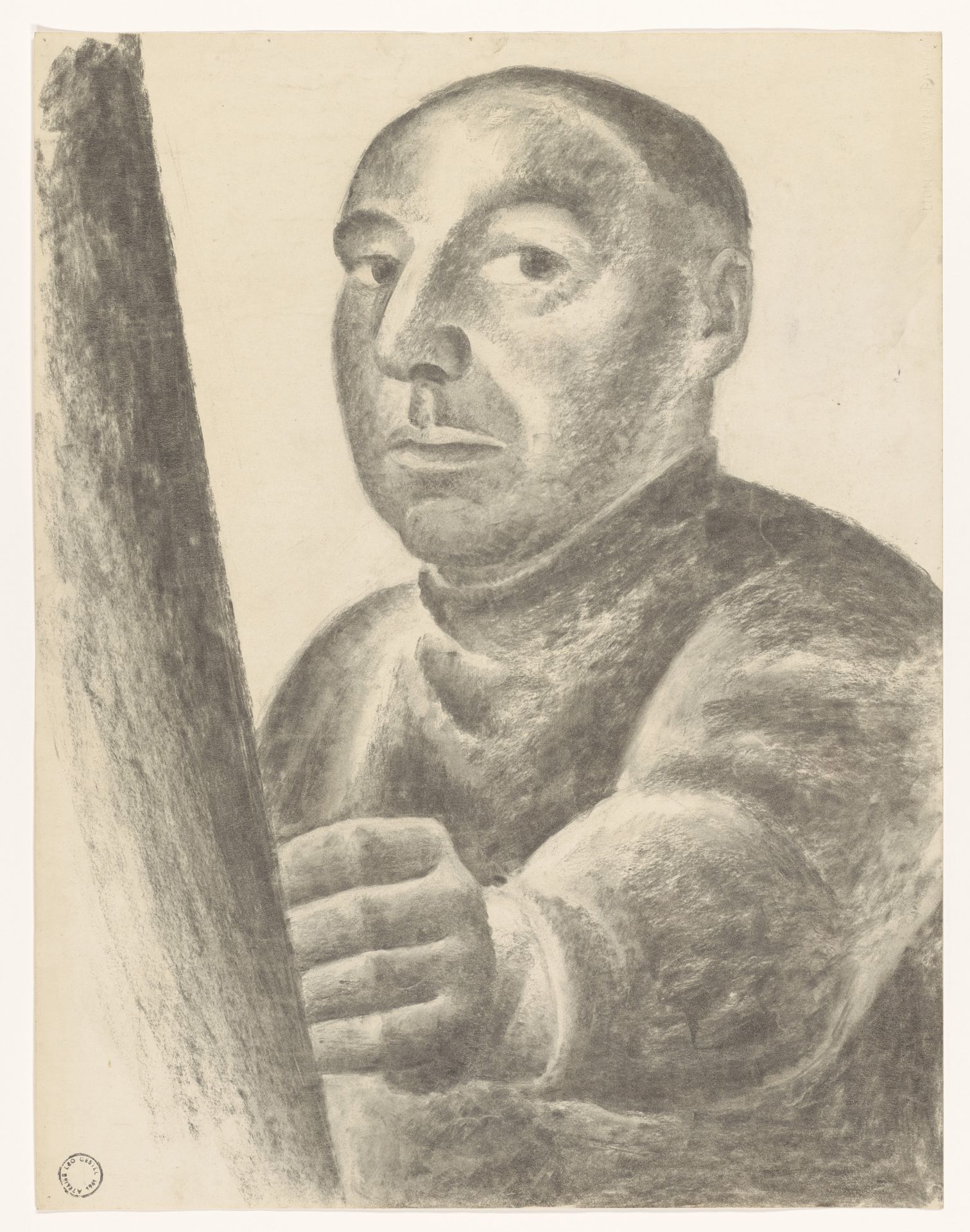 Zelfportret by Leo Gestel