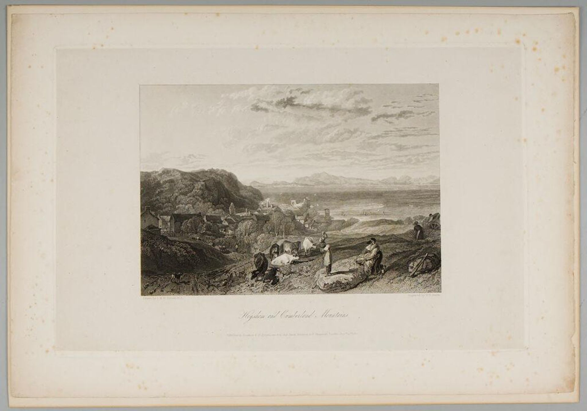 Heysham and Cumberland Mountains by W. R. Smith
