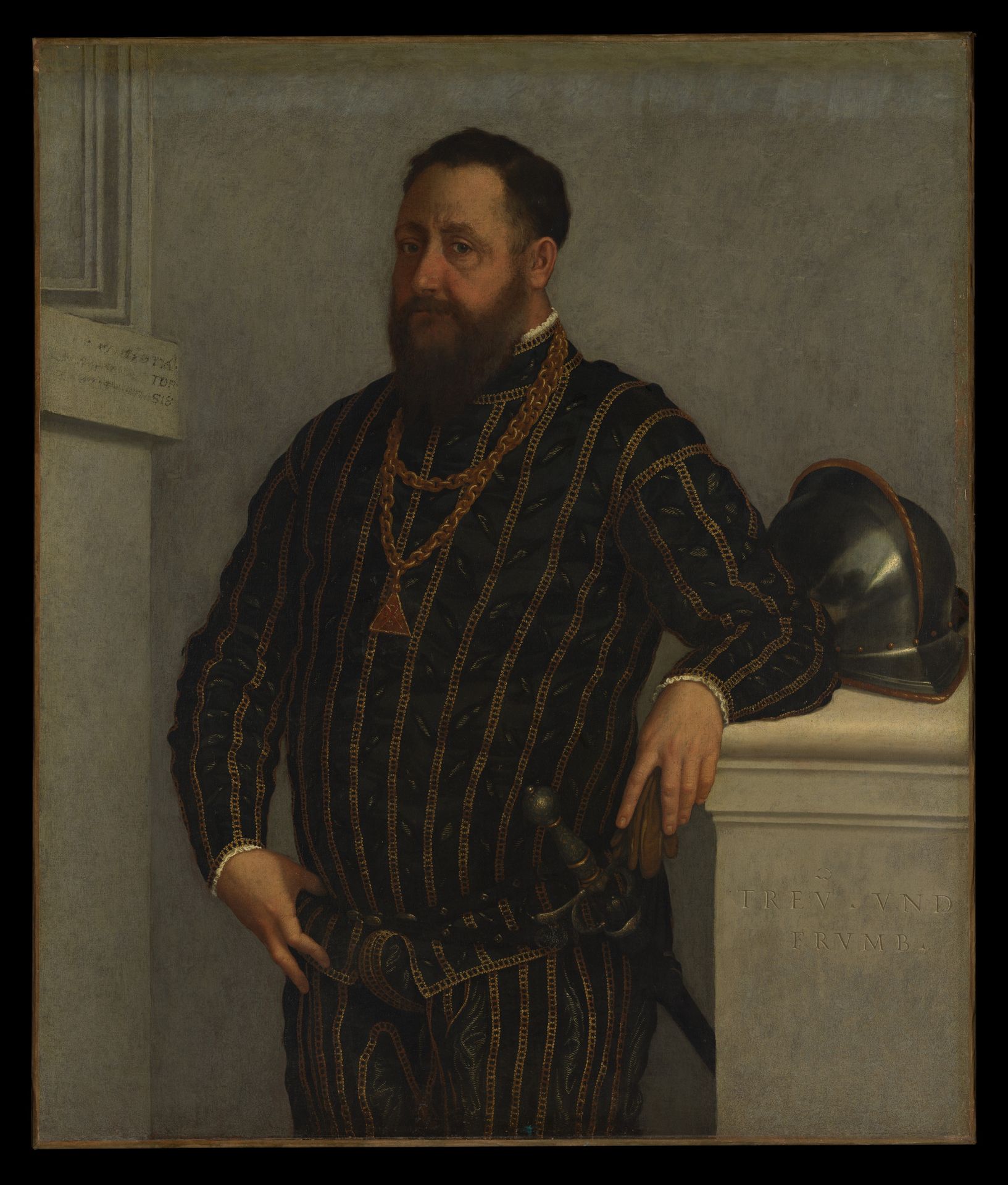 Portrait of a Man by Giovanni Battista Moroni