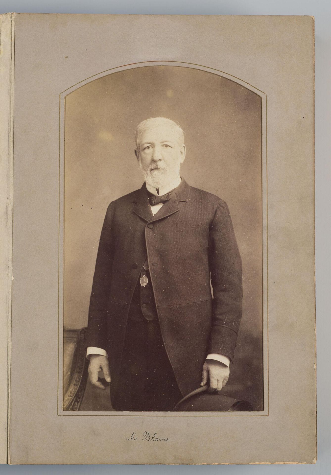 James G. Blaine (President of the International American Conference) by Mathew B. Brady