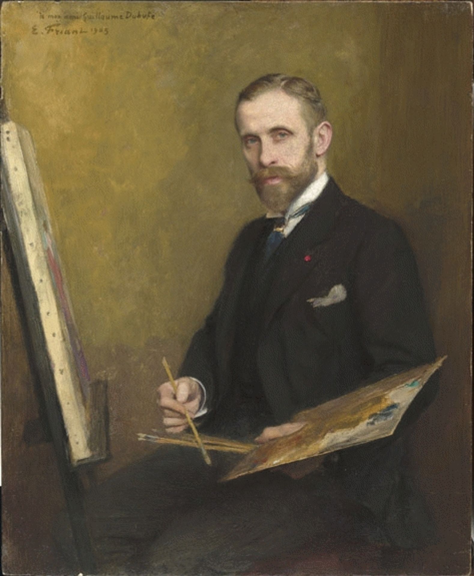 Guillaume Dubufe by Émile Friant