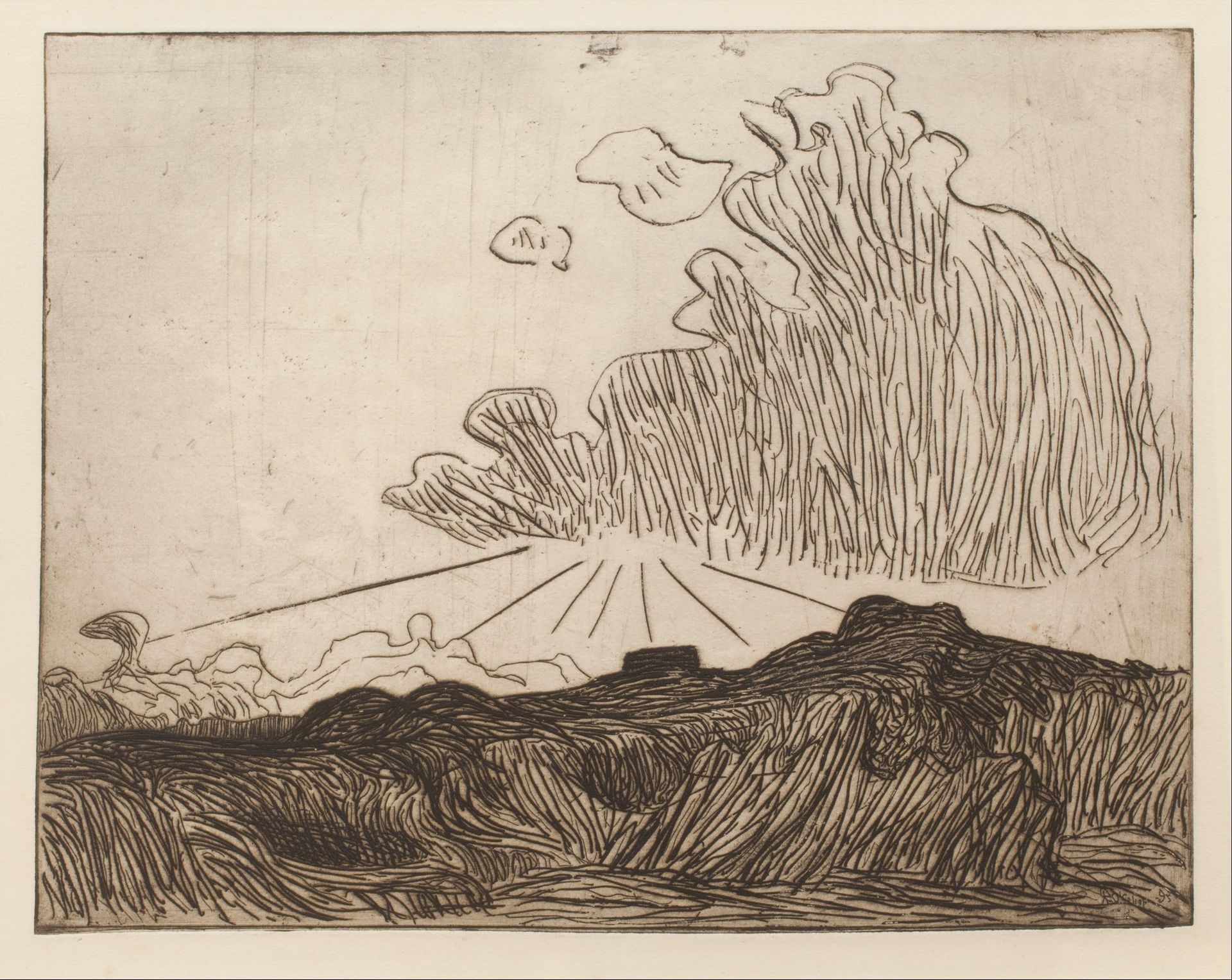 Sunlight Through a Cloud by Roderic O'Conor