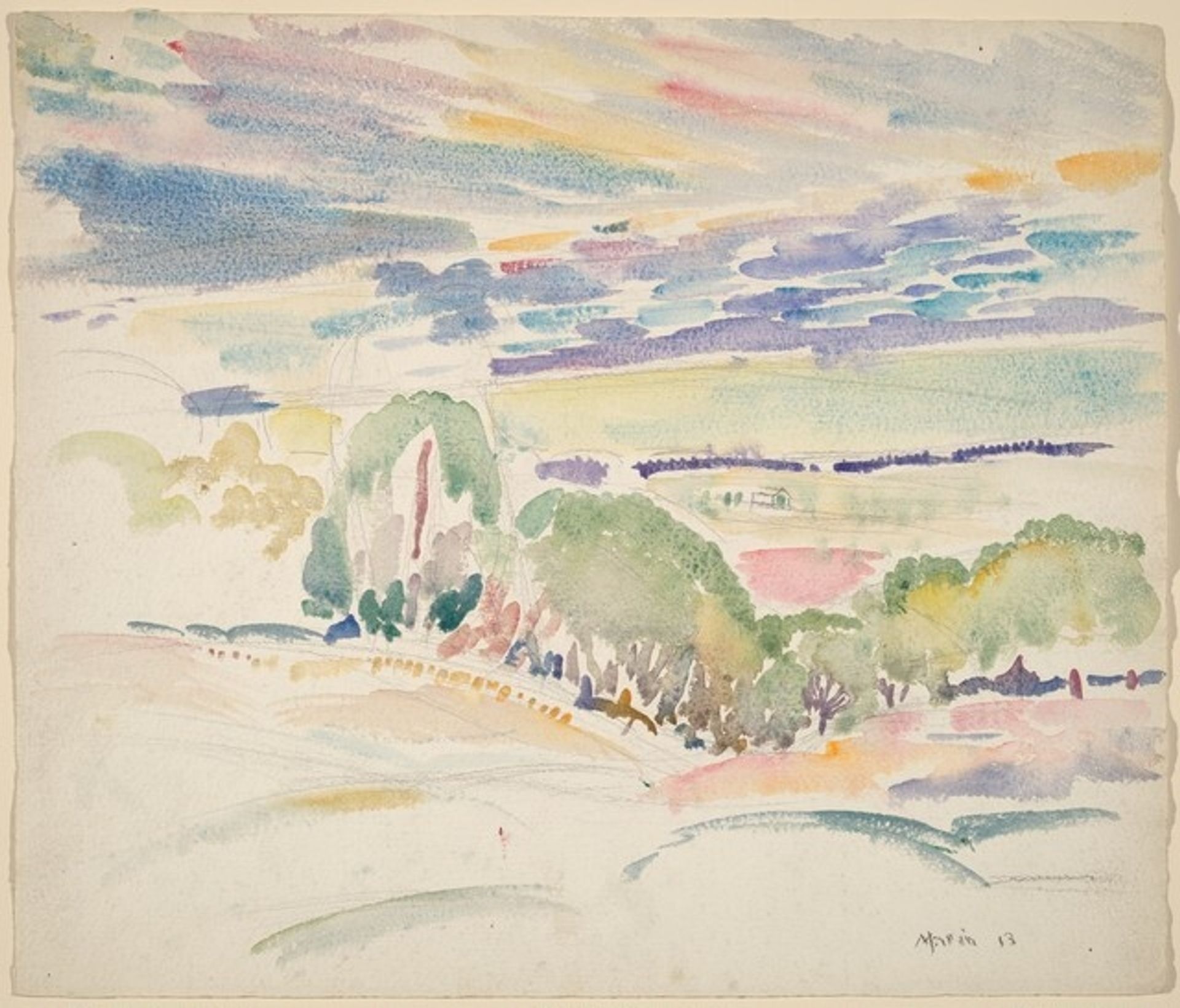 Castorland, New York by John Marin