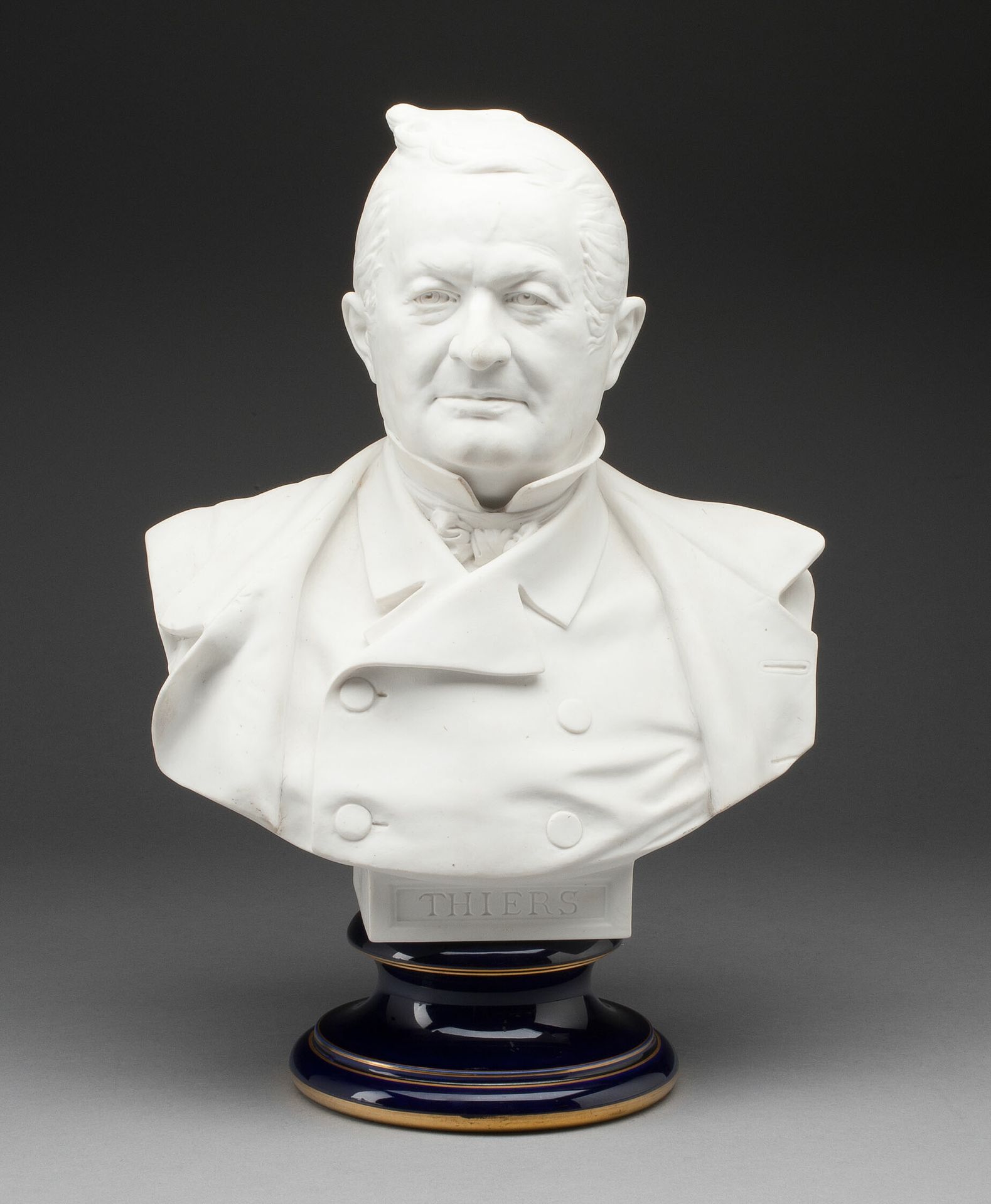 Bust of President Thiers by Manufacture nationale de Sèvres