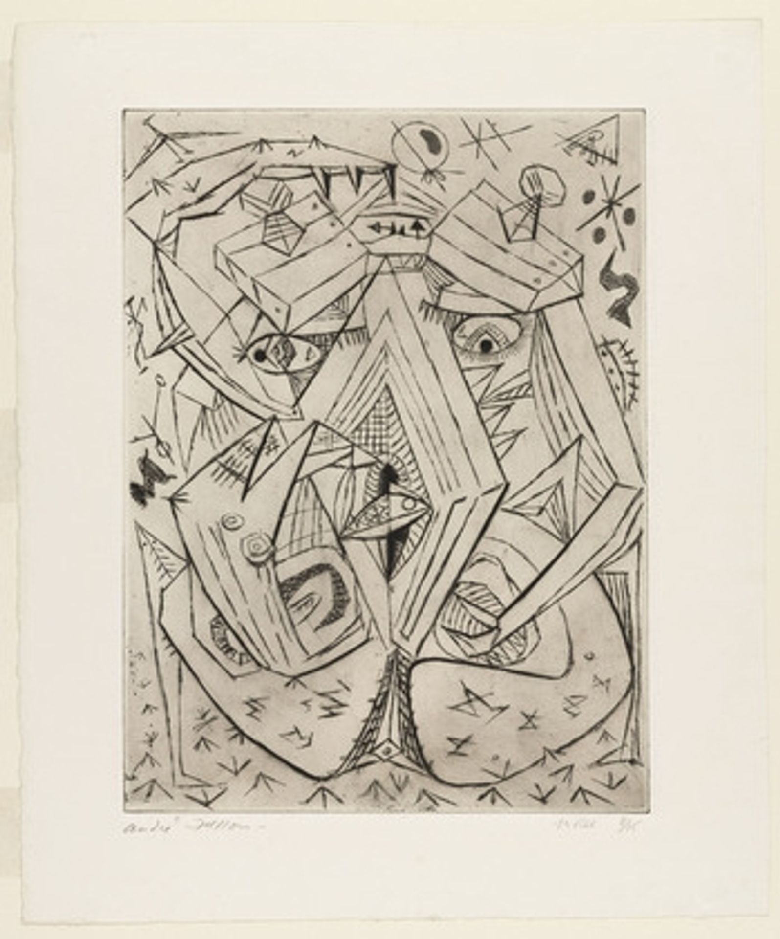 The Sand Crab by Andre Masson