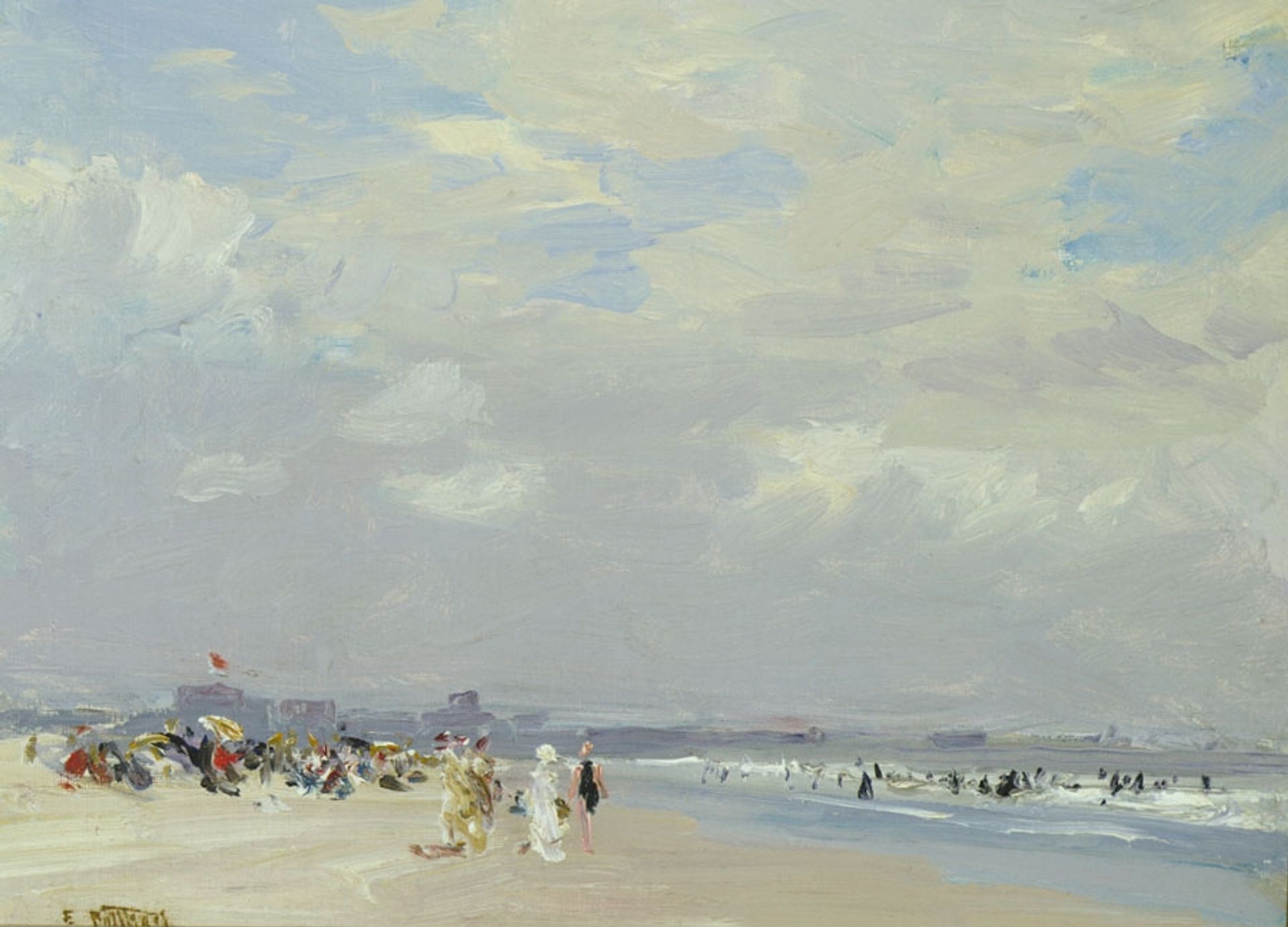 Rockaway Beach by Edward Henry Potthast