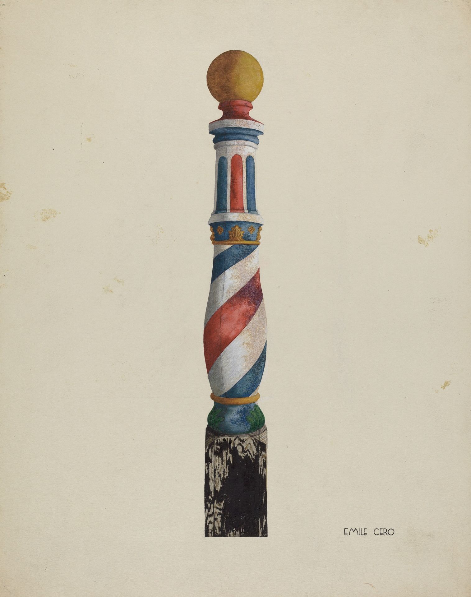 Barber Pole by Emile Cero