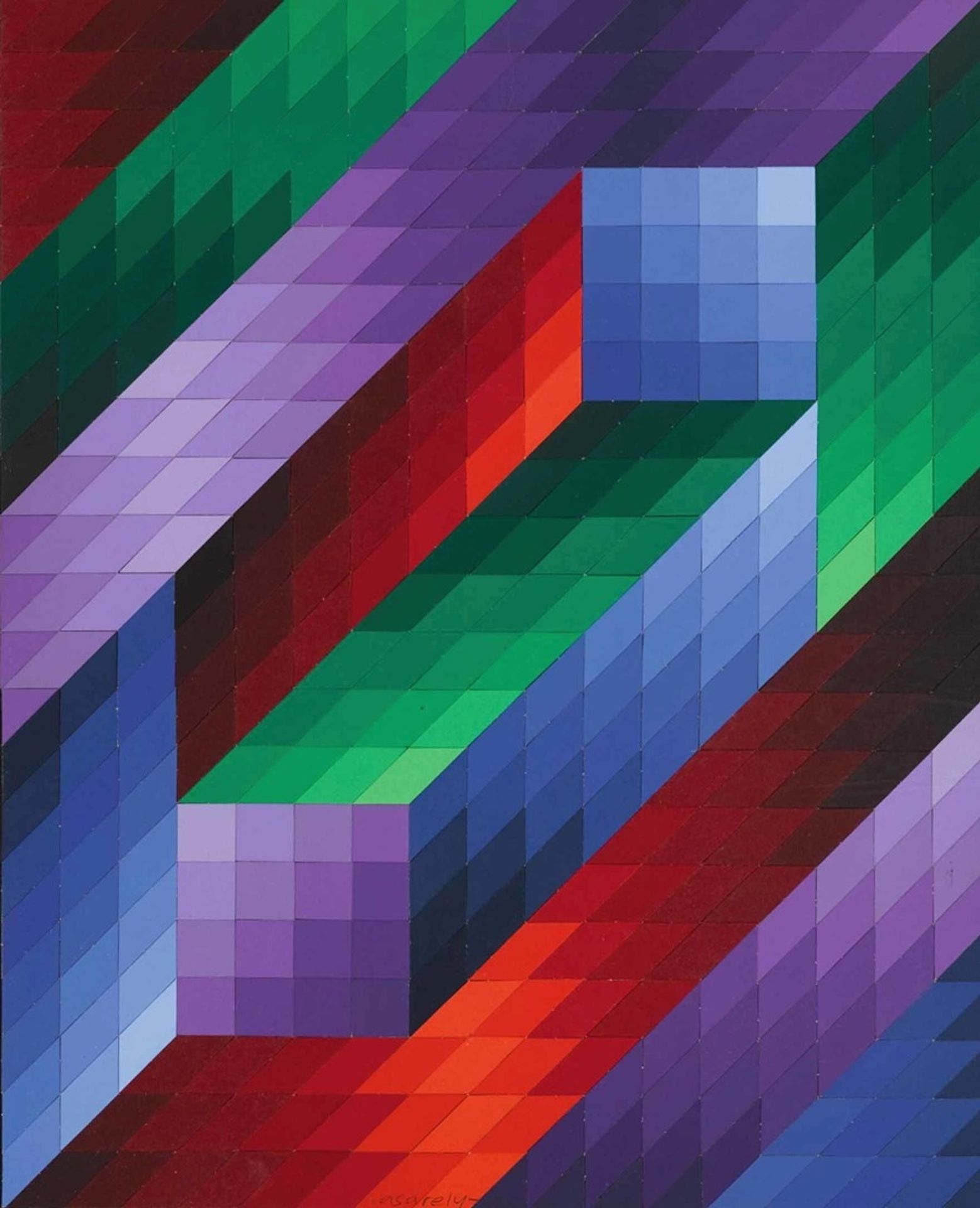 Composite by Victor Vasarely