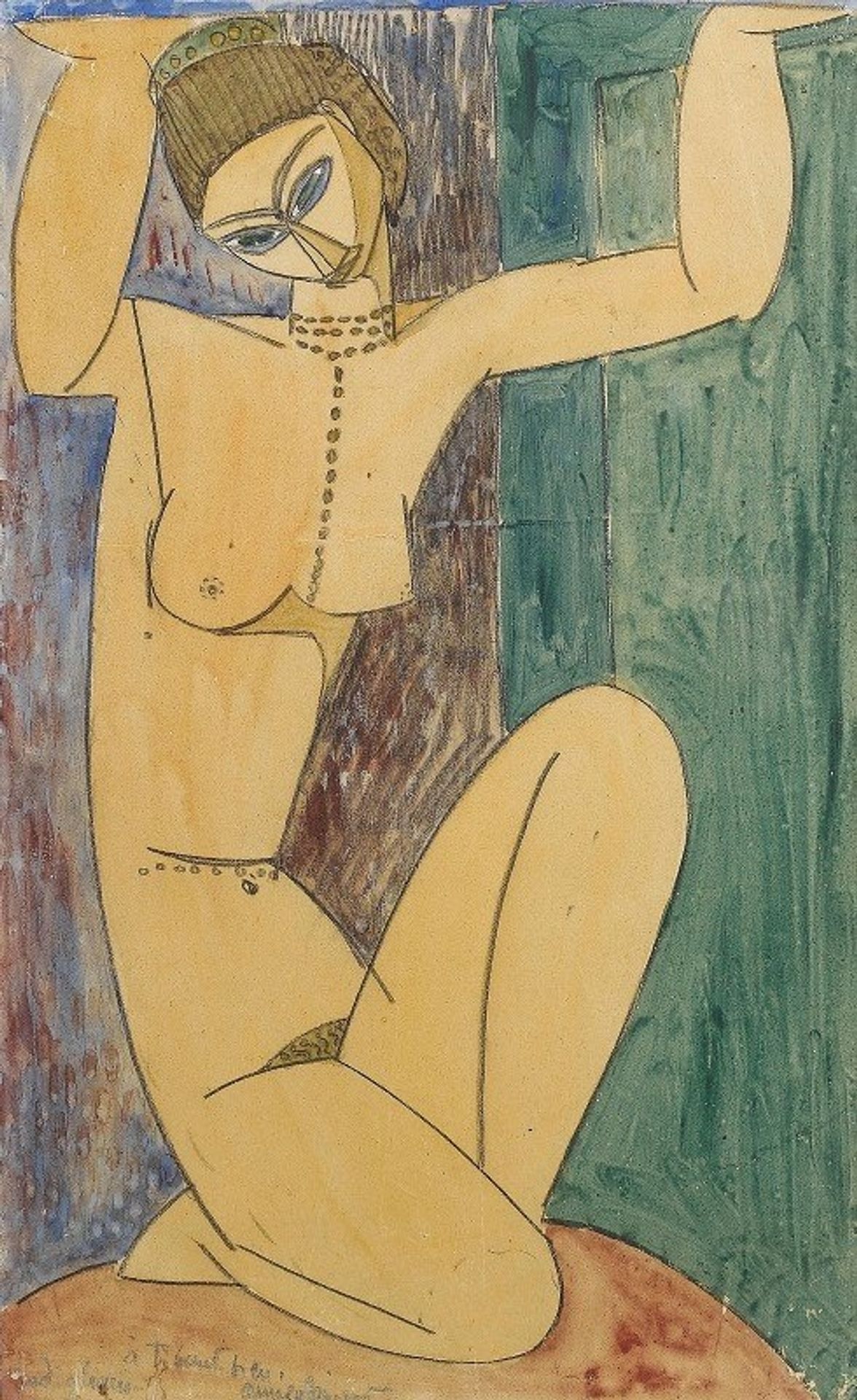 Cariatide by Amedeo Modigliani