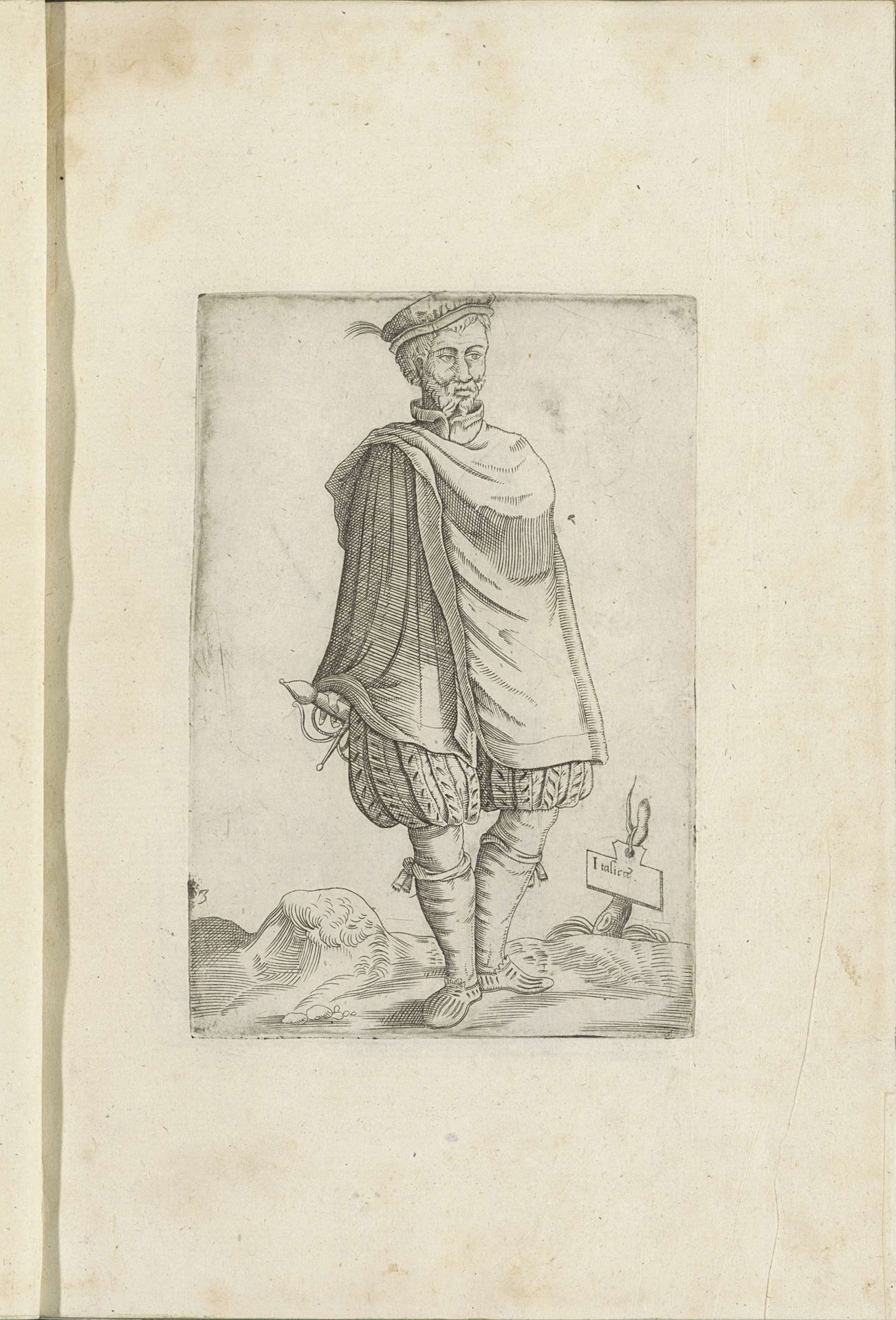 Man uit Italië by Ferando Bertelli