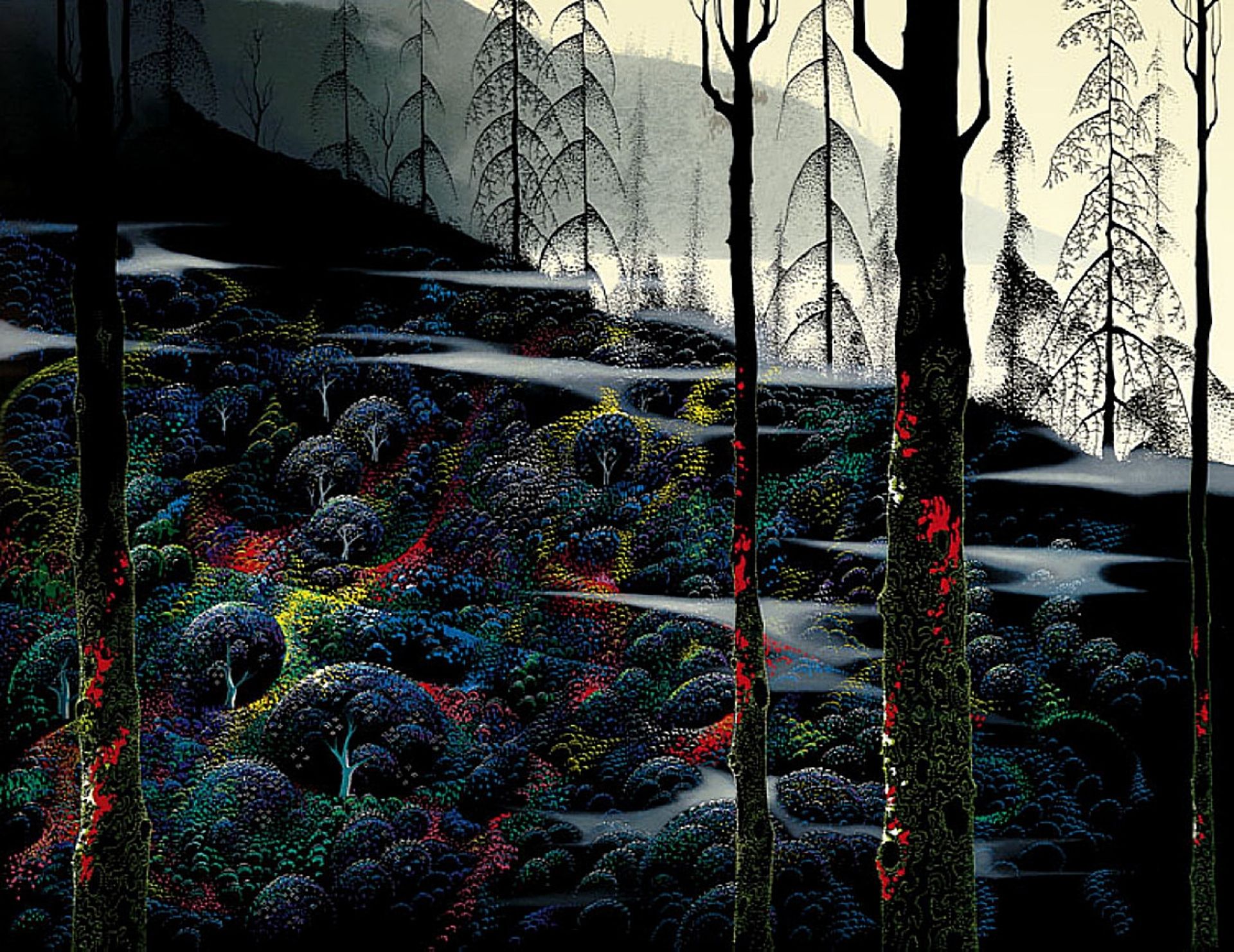 Dawn's First Light by Eyvind Earle